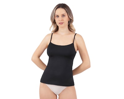 Foto 1 | Foto 1 | Camiseta Control Lyssette Baja Compresión Negra para Mujer