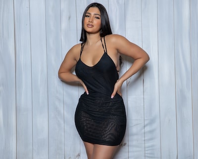 Foto 2 | Foto 2 | Vestido de Playa Be Wicked Negro con Tirantes para Mujer