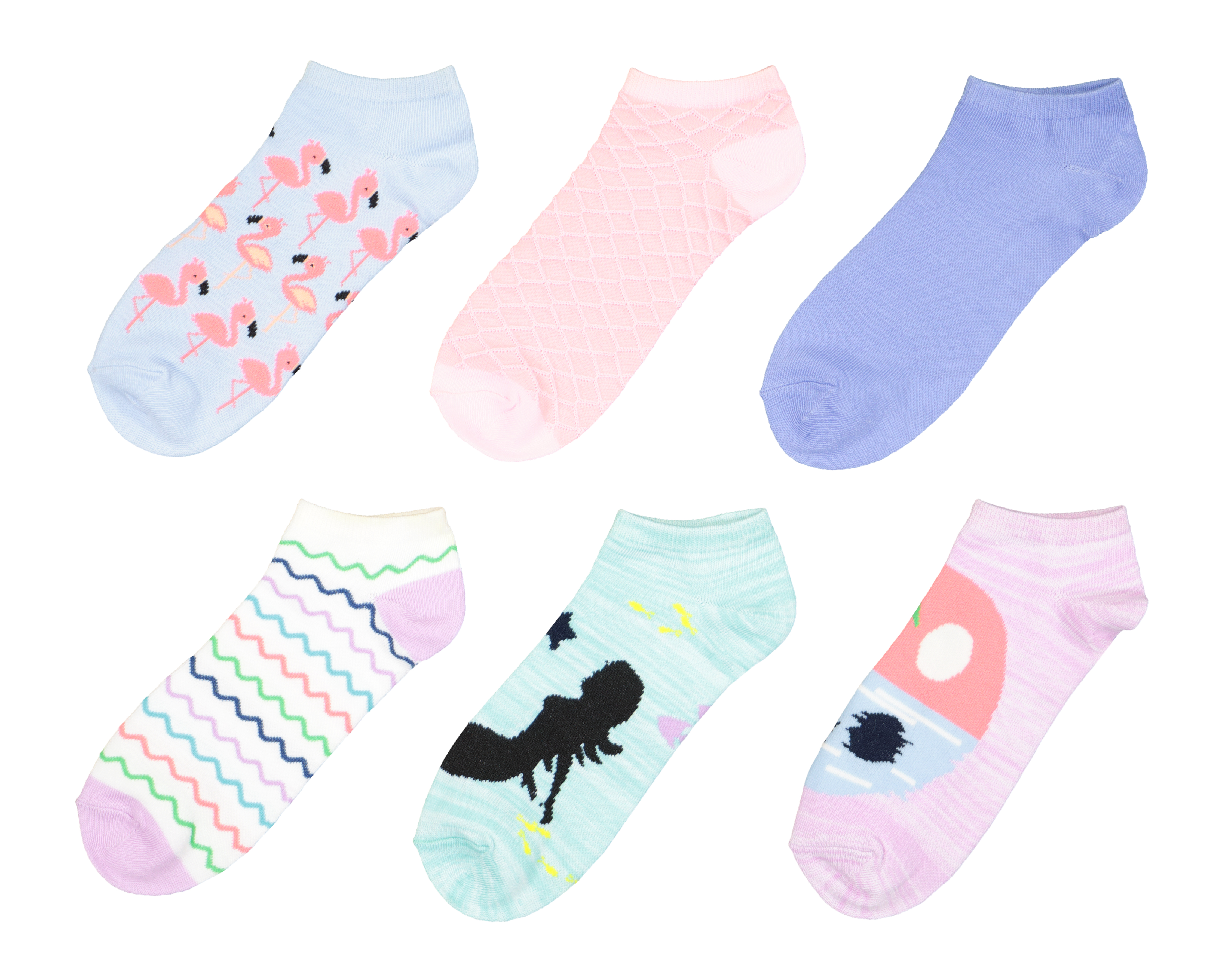 Calcetas Tines Lovest para Mujer 6 Pares