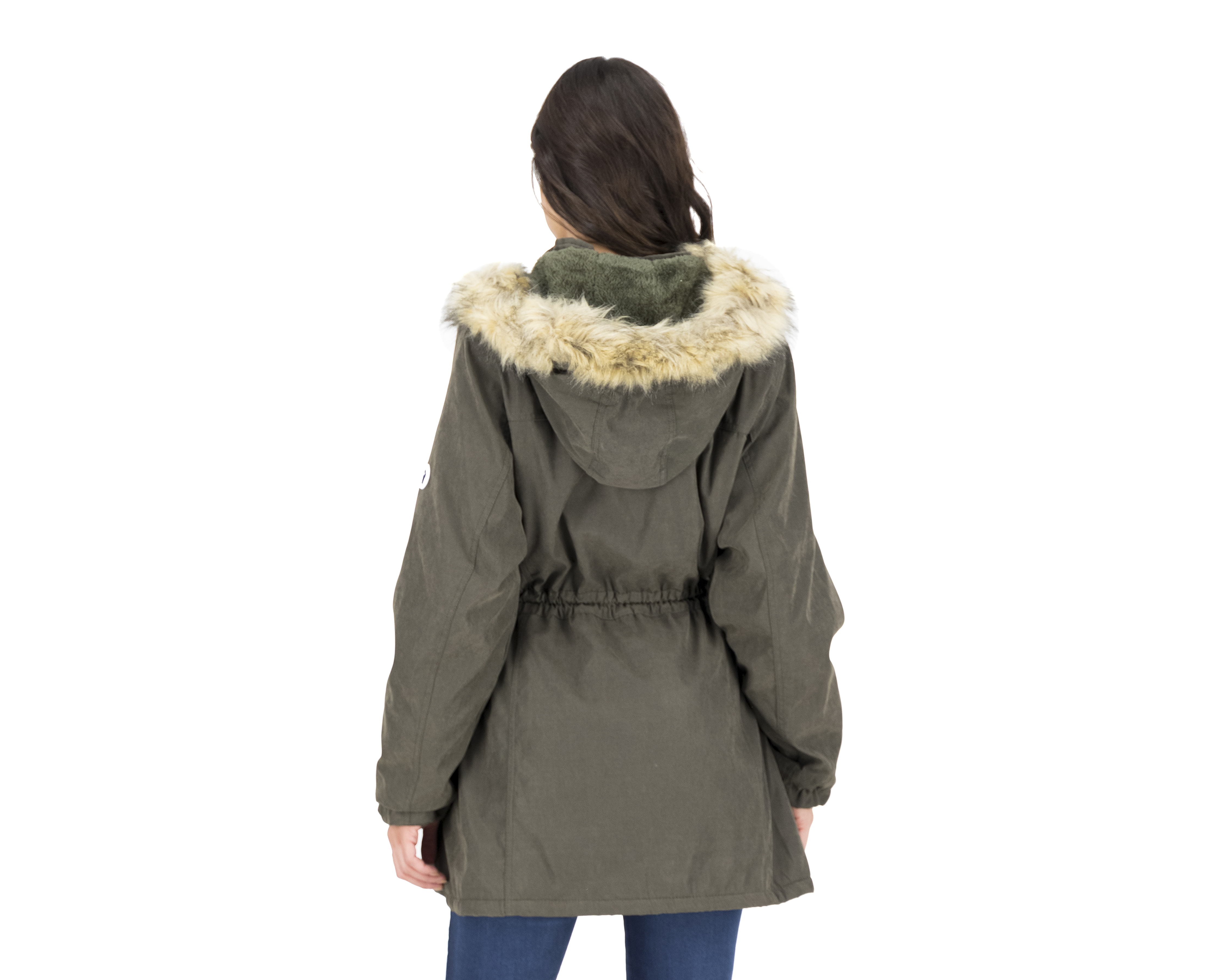 Foto 4 pulgar | Foto 3 | Chamarra AP by American Polo Trucker de Gabardina