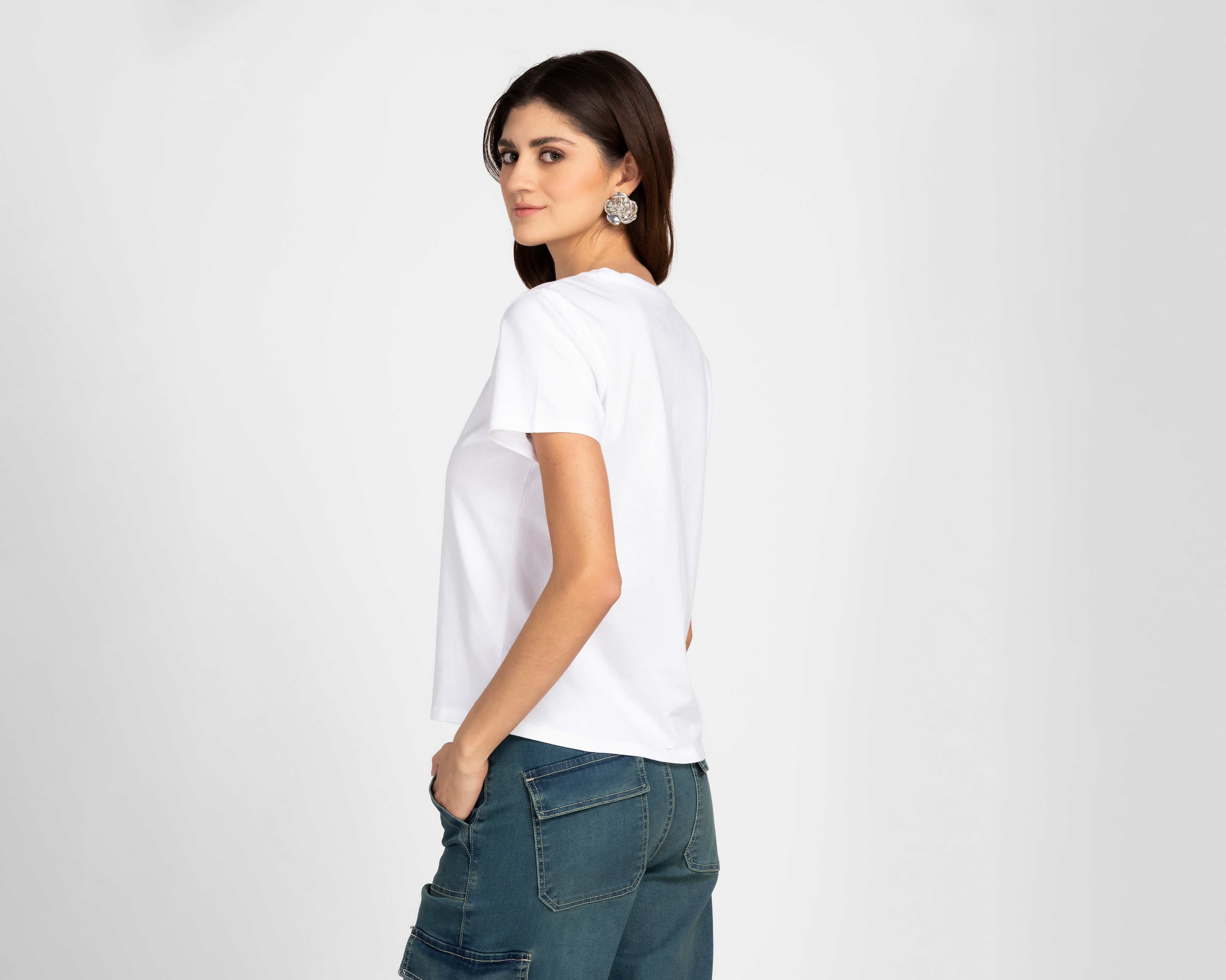 Foto 3 | Foto 3 | Playera 18 Forever Manga Corta con Estampado