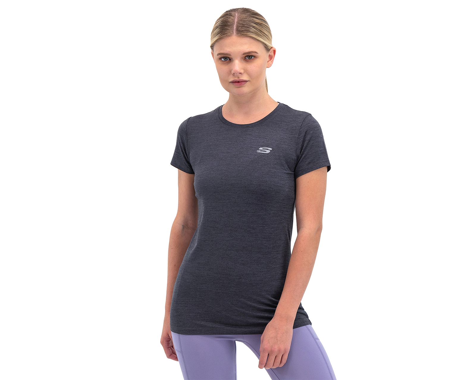 Foto 2 pulgar | Foto 1 | Playera Skechers de Entrenamiento para Mujer