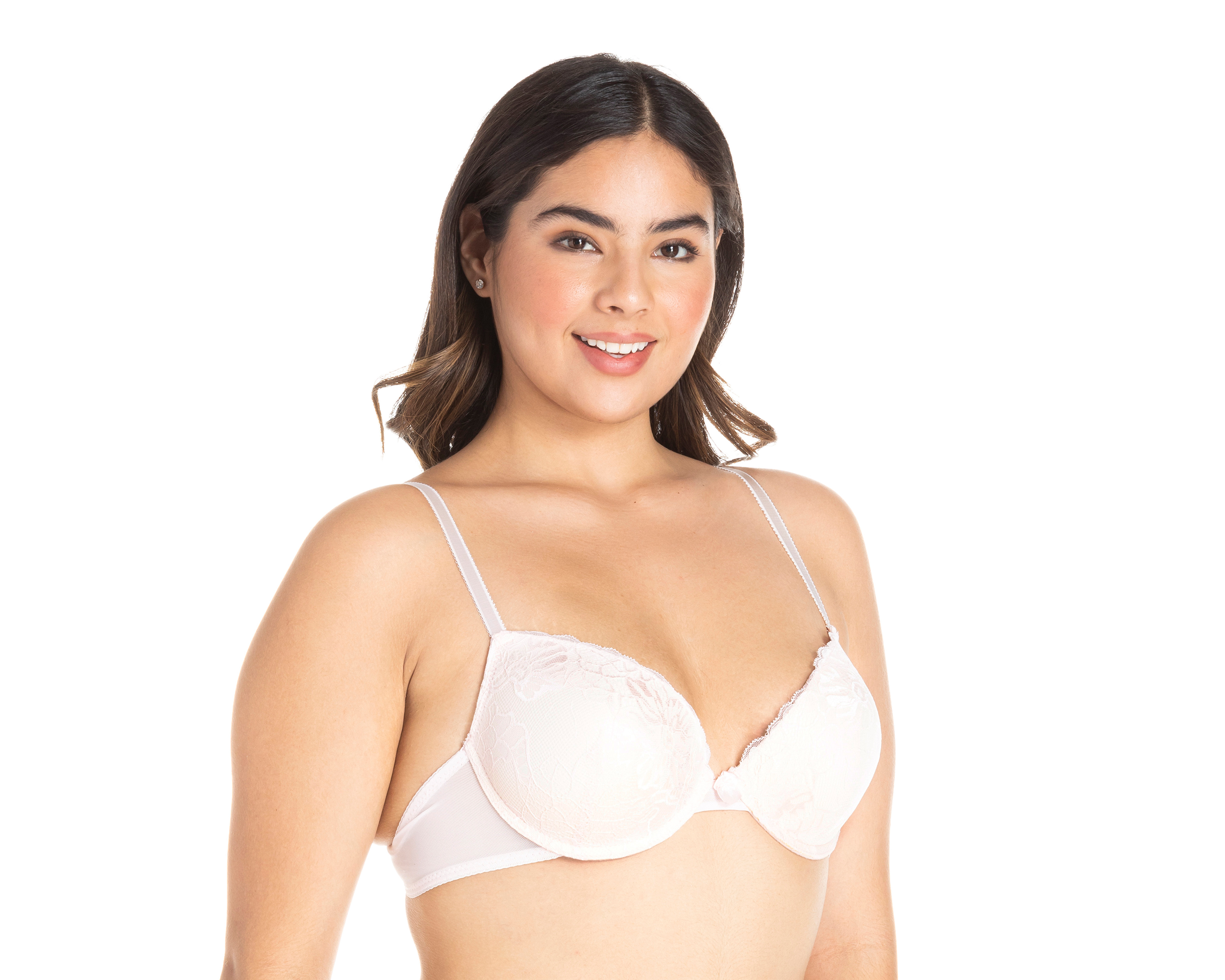 Foto 2 | Foto 2 | Brasier con Varilla Beauty Secret Copa Completa para Mujer 3 Pack