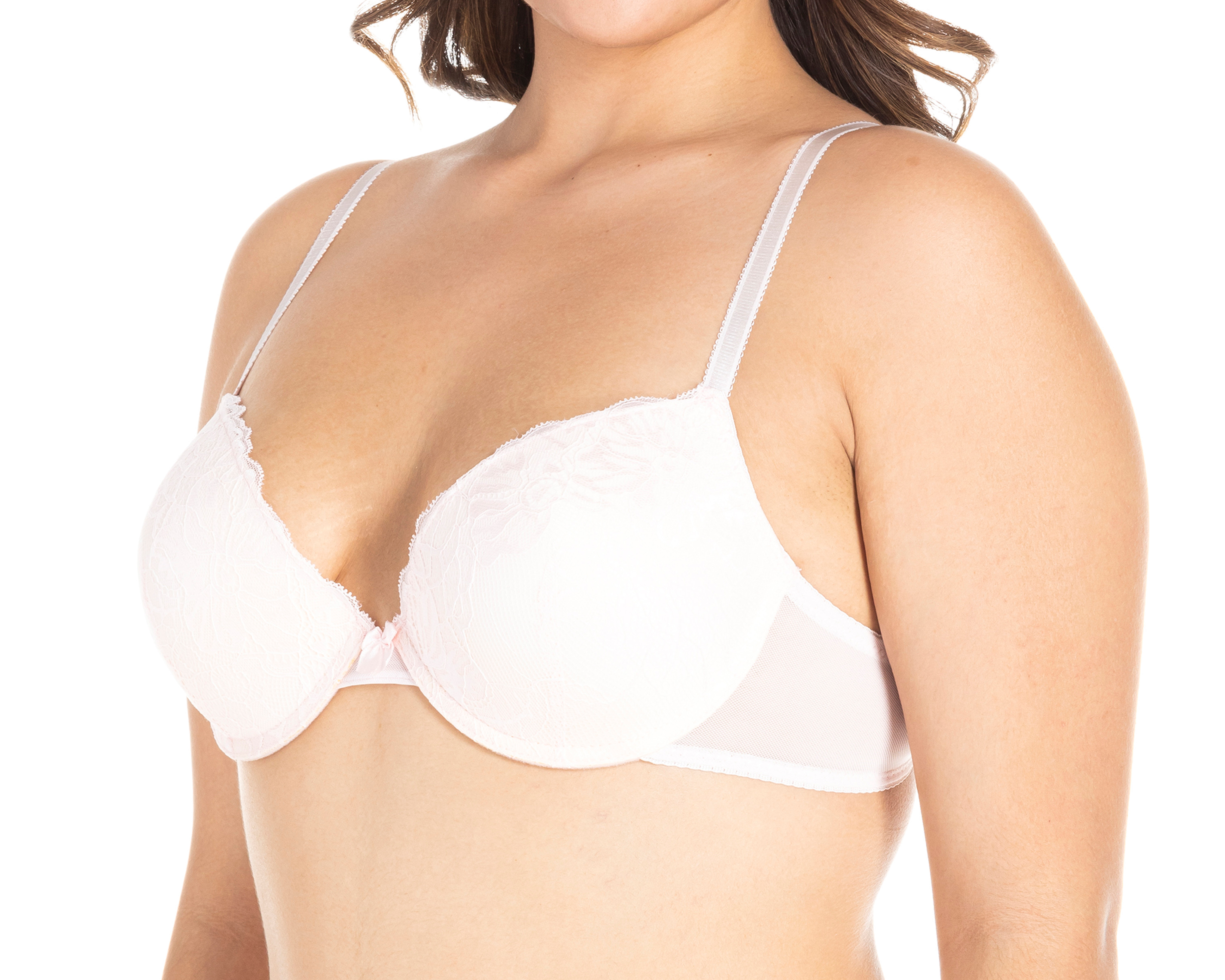 Foto 4 | Foto 4 | Brasier con Varilla Beauty Secret Copa Completa para Mujer 3 Pack