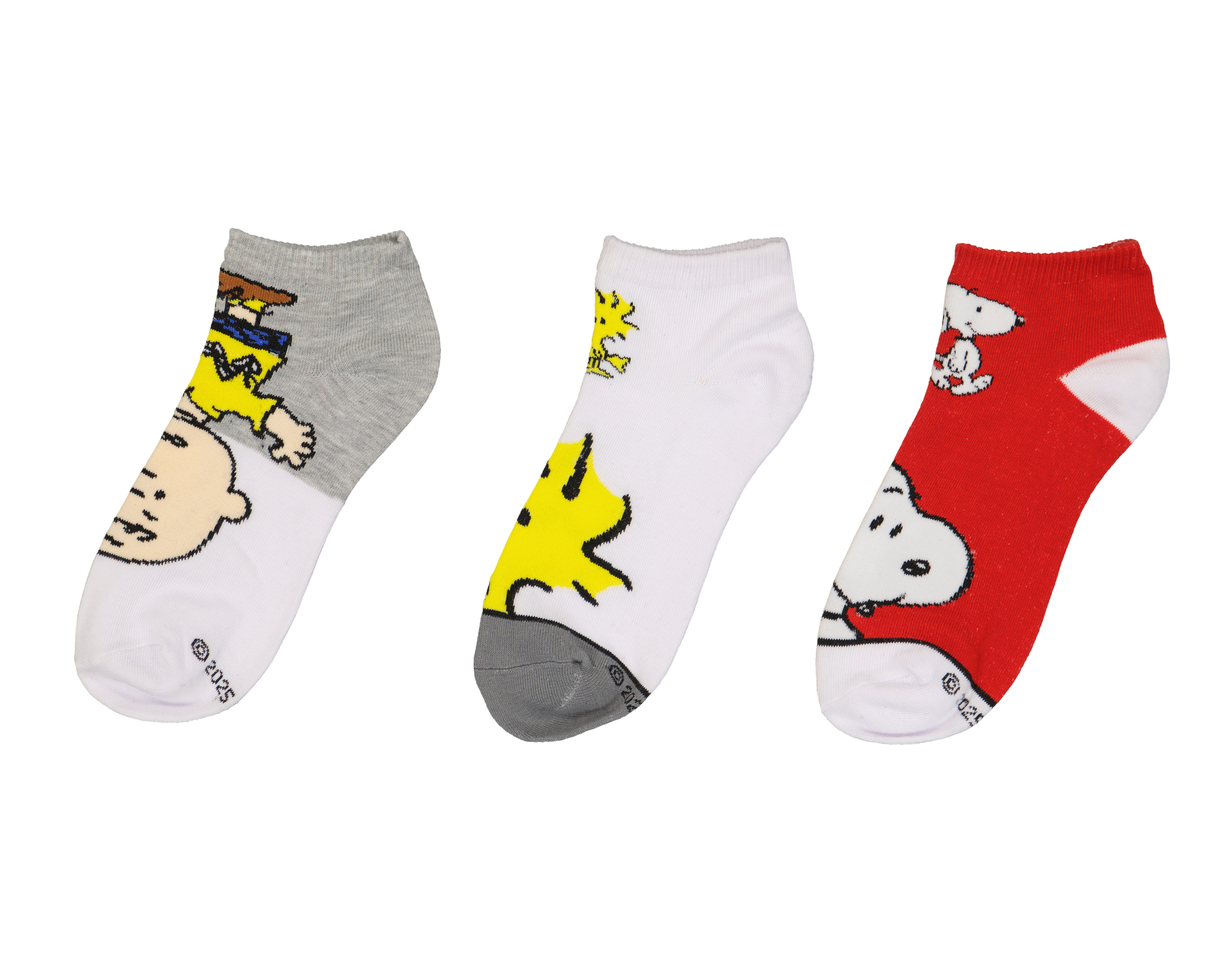 Calcetas Peanuts para Mujer 3 Pares