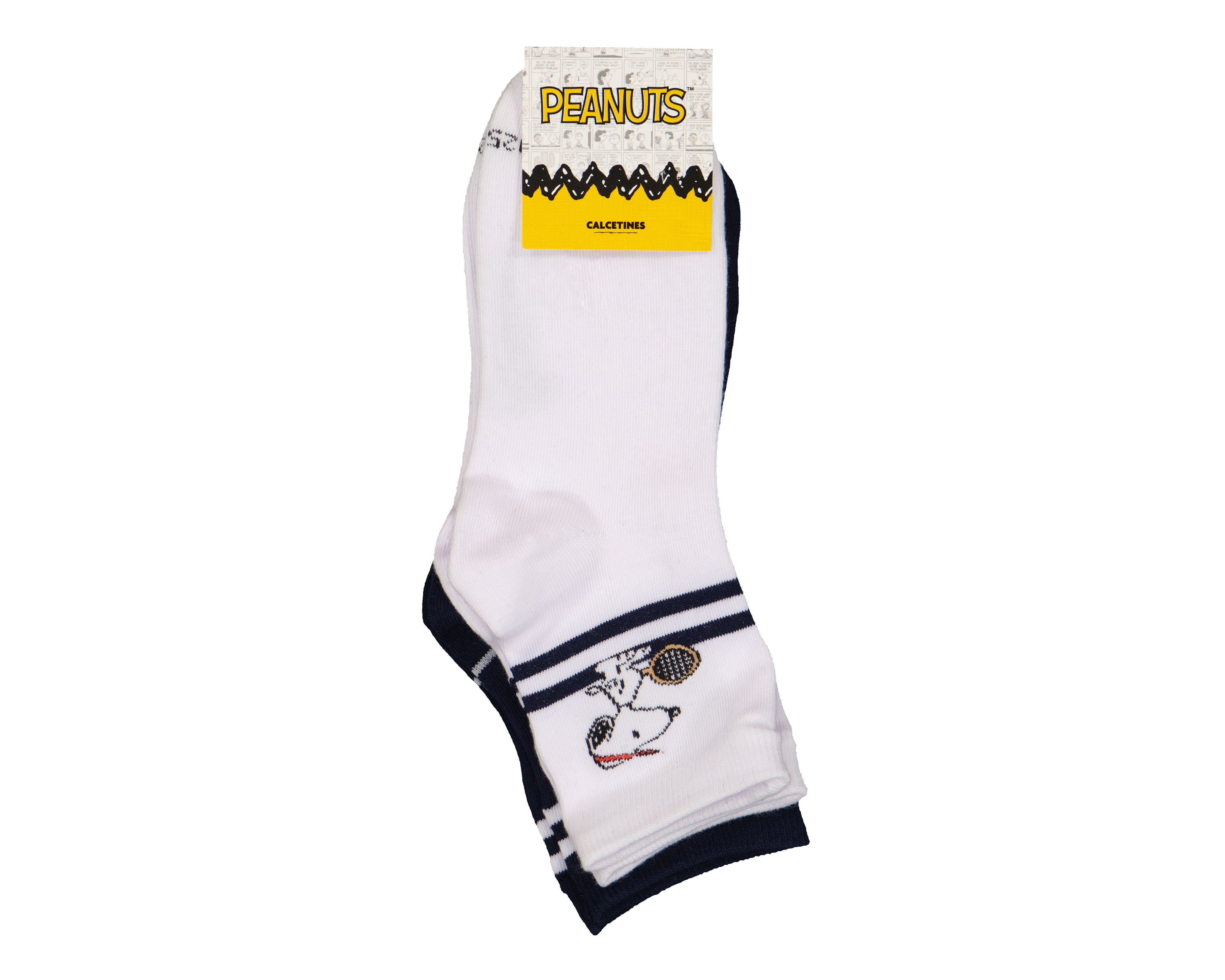 Foto 3 | Foto 3 | Calcetas Largas Peanuts para Mujer 2 Pares