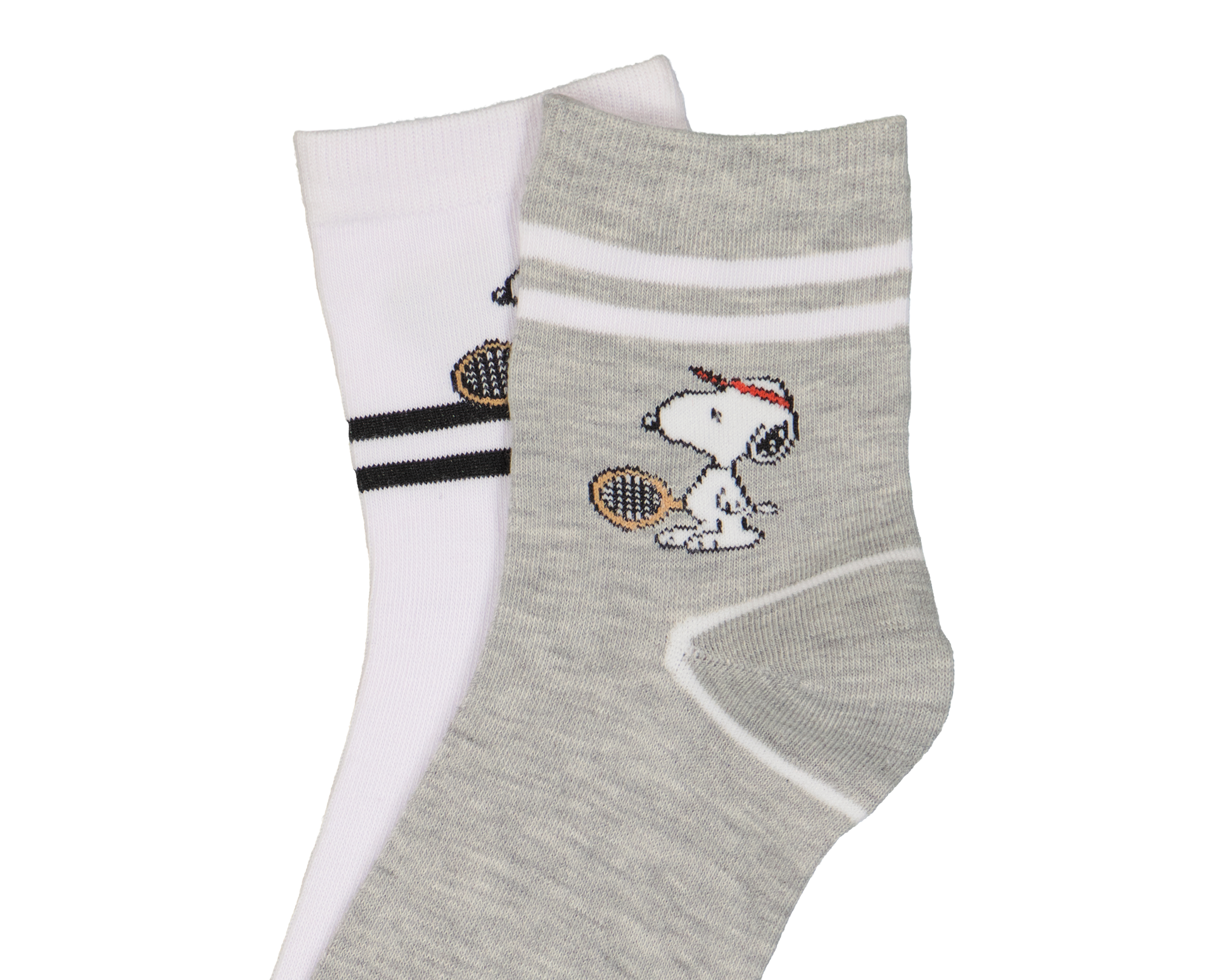 Foto 2 | Foto 2 | Calcetas Largas Peanuts para Mujer 2 Pares