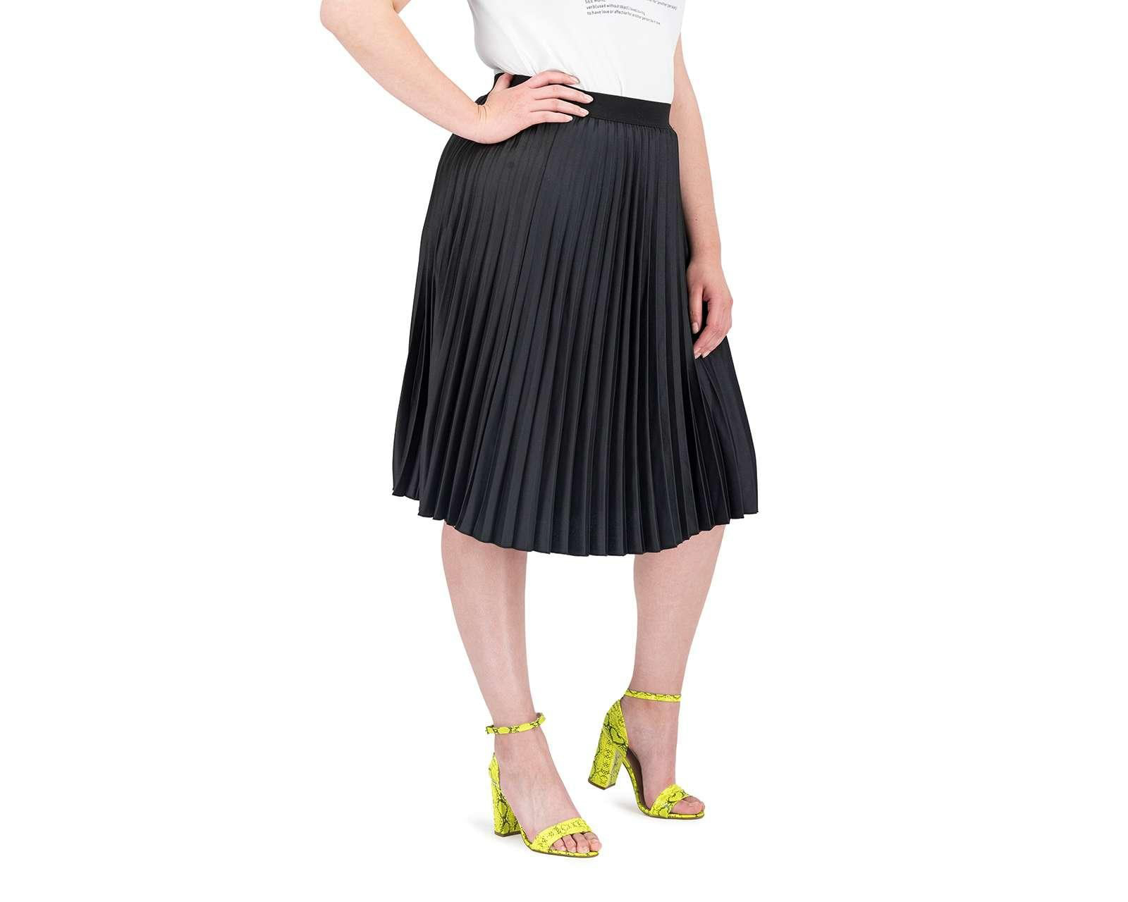 Foto 6 pulgar | Foto 5 | Falda Midi Thinner Plisada