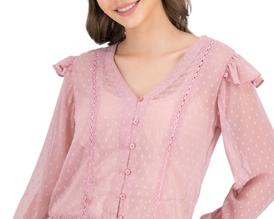Foto 7 | Foto 7 | Blusa 18 Forever Manga Larga para Mujer