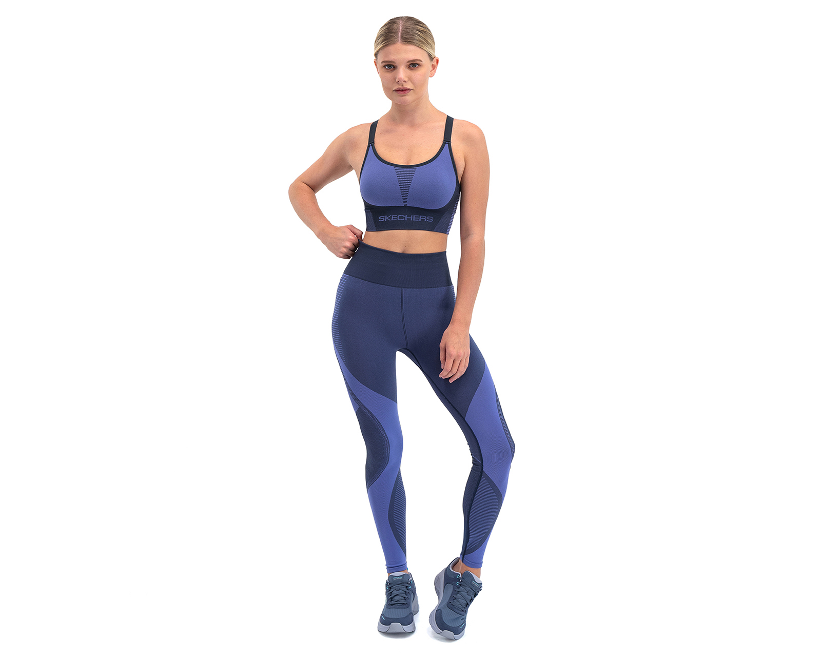 Foto 5 pulgar | Foto 4 | Leggings Skechers de Entrenamiento para Mujer