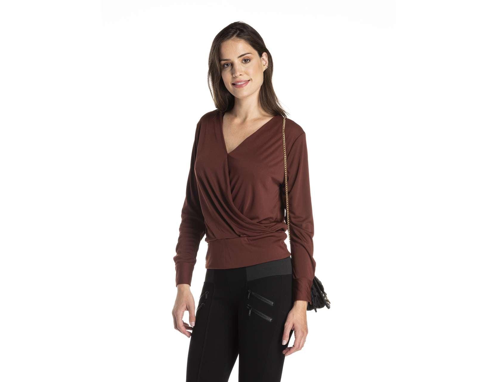 Foto 1 | Foto 1 | Blusa Jennifer Lopez Café Cruzada