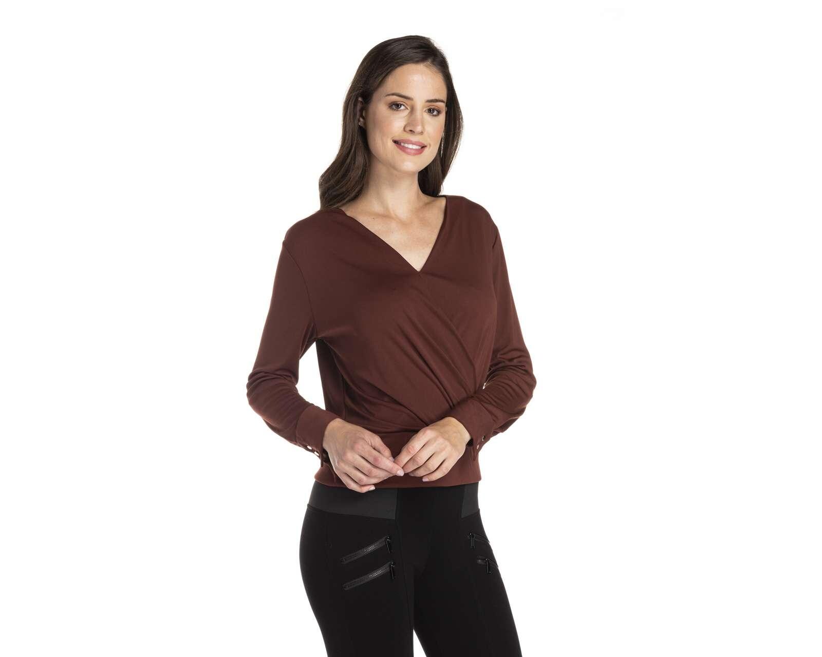 Foto 2 | Foto 2 | Blusa Jennifer Lopez Café Cruzada