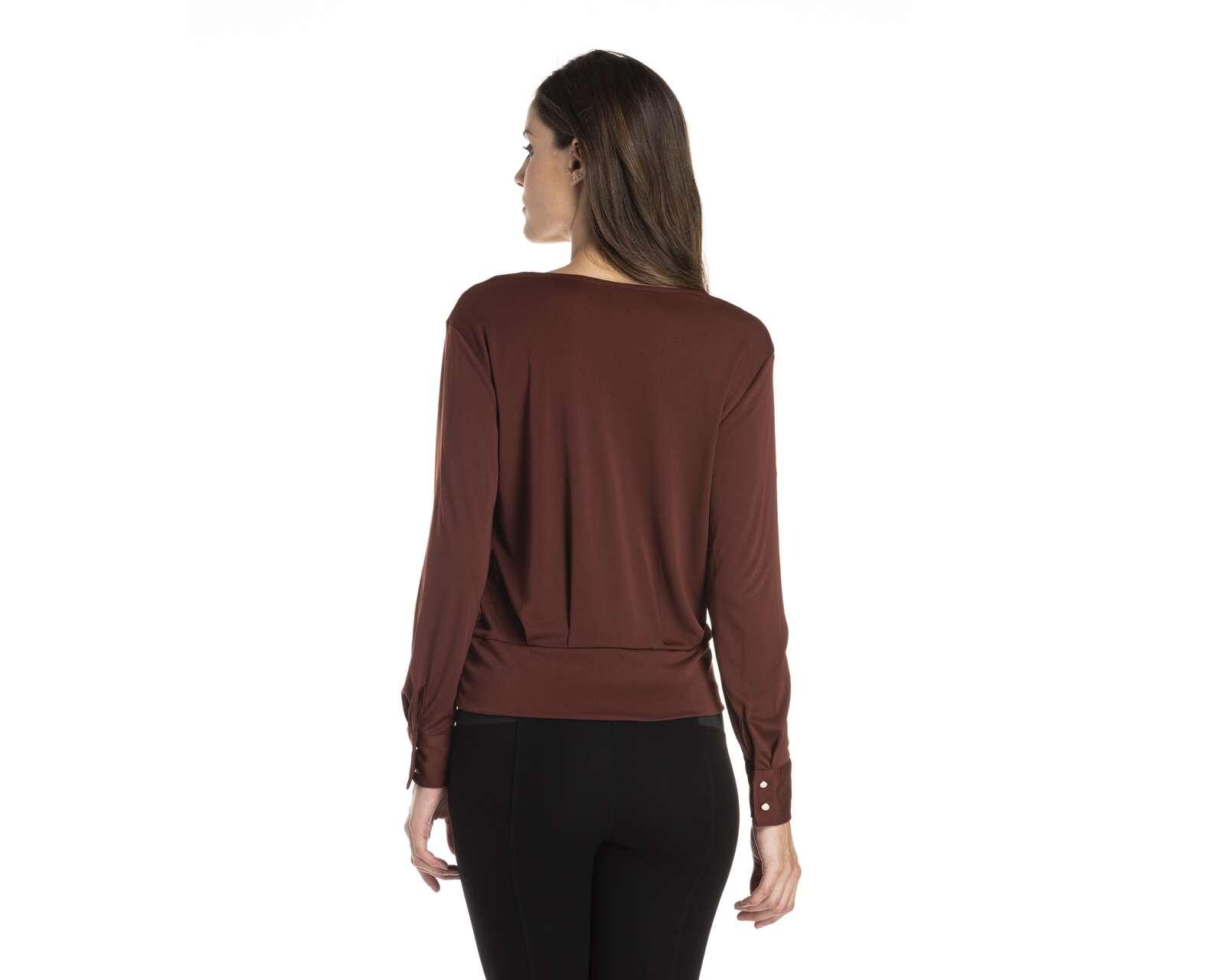 Foto 3 | Foto 3 | Blusa Jennifer Lopez Café Cruzada