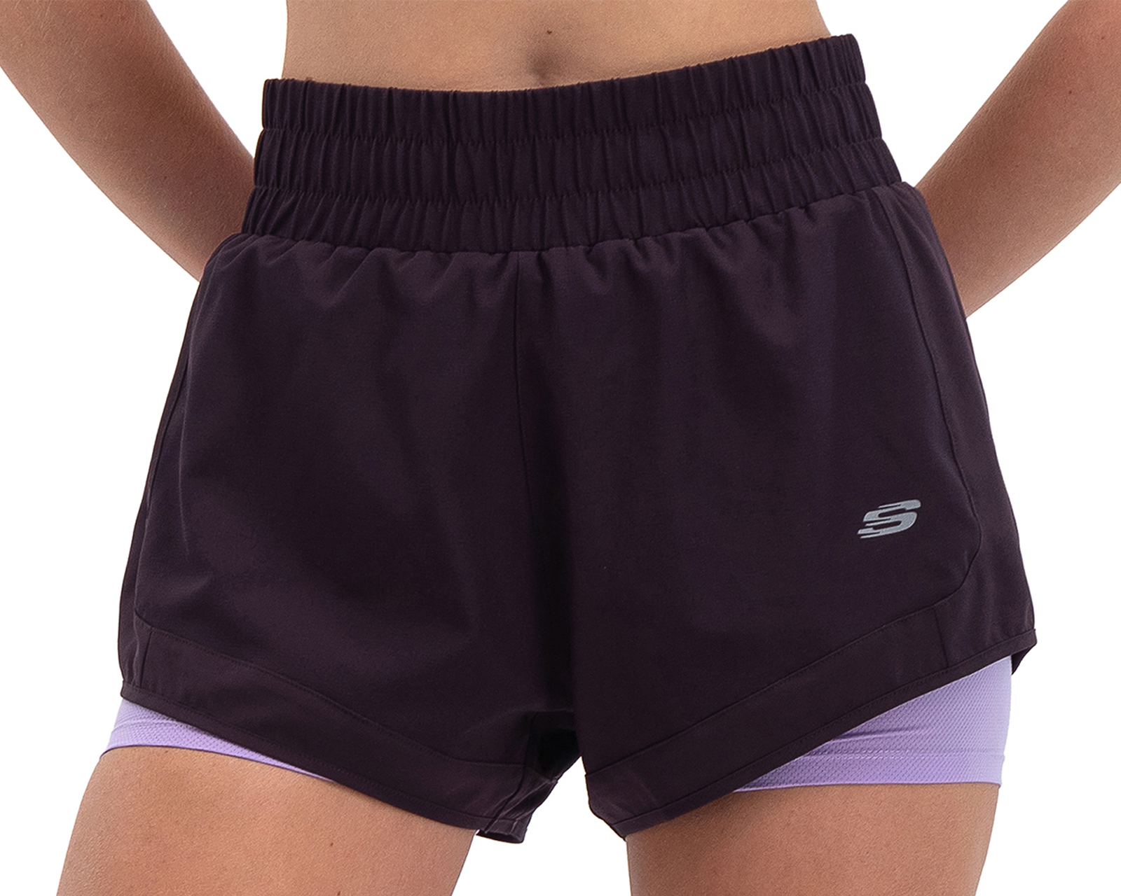 Foto 4 pulgar | Foto 3 | Short Skechers de Entrenamiento para Mujer