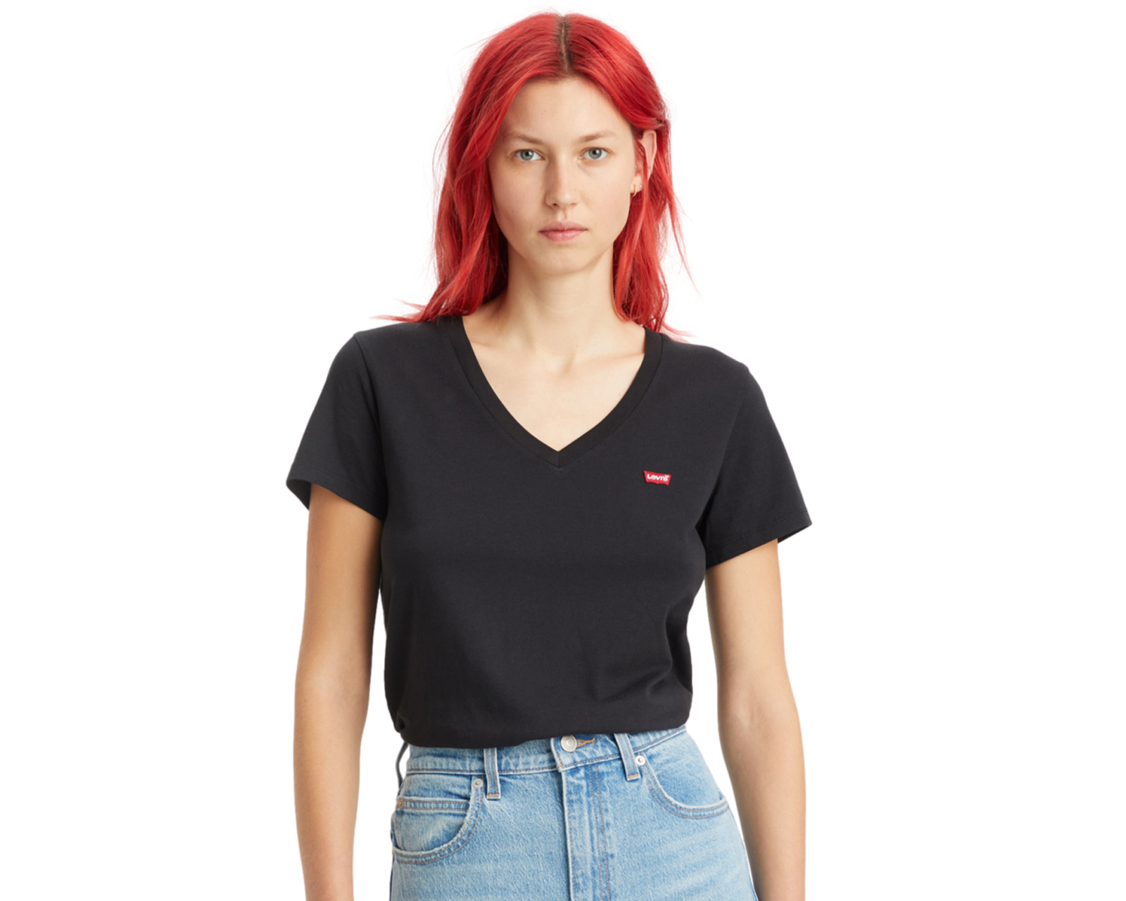 Playera Levi's Manga Corta Cuello V