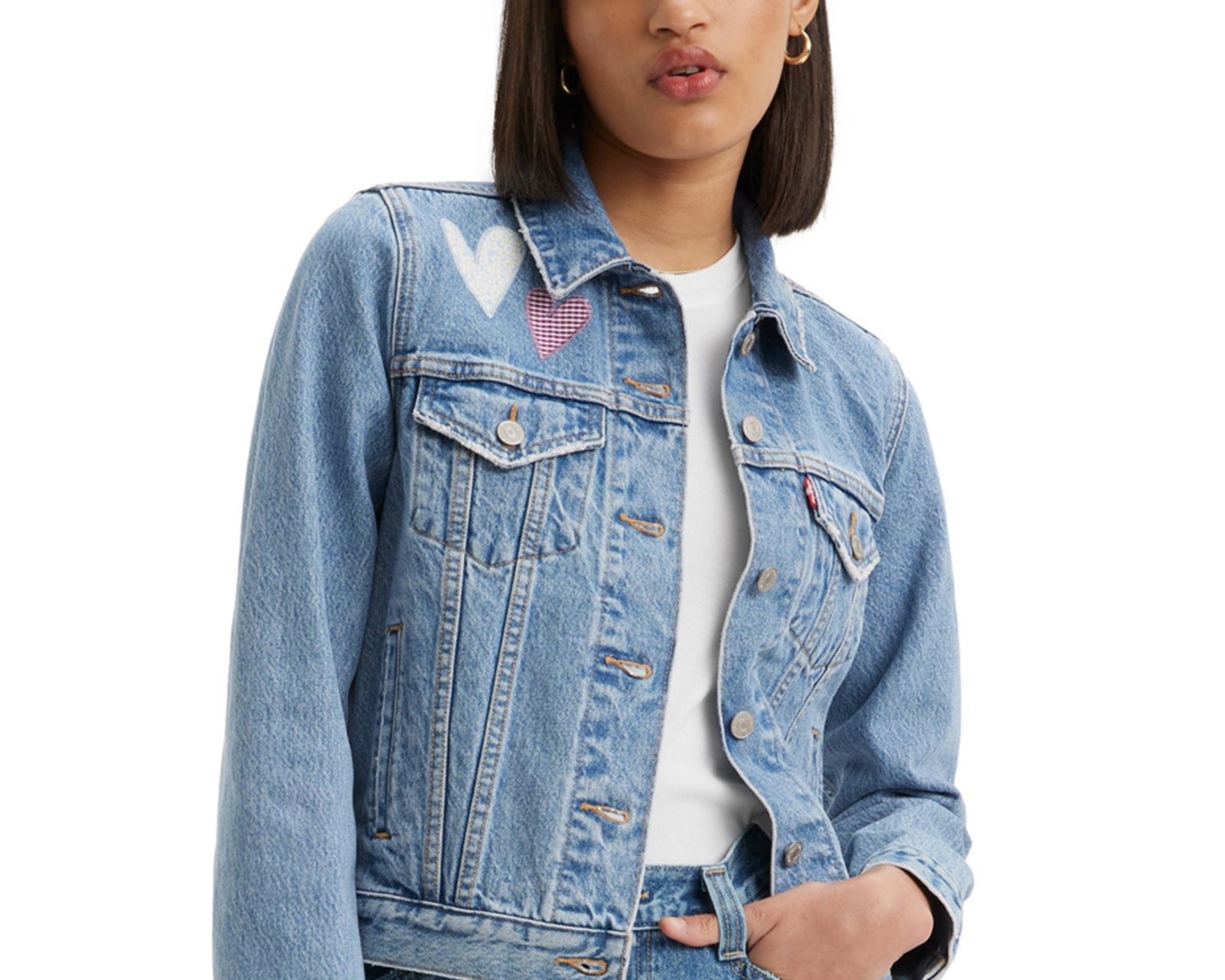 Foto 3 | Foto 3 | Chamarra Levi's Trucker de Mezclilla