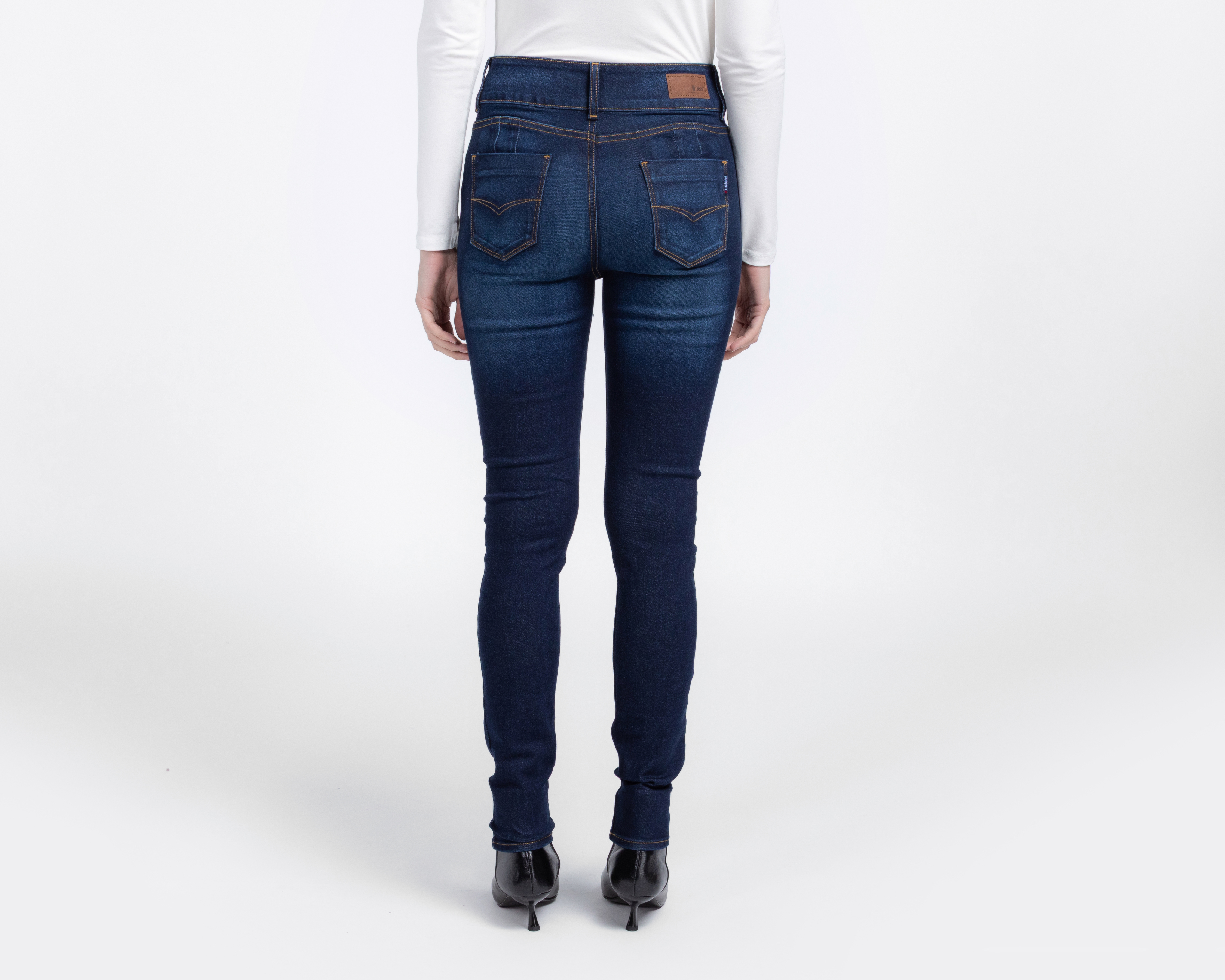 Foto 4 pulgar | Foto 3 | Jeans Skinny Oggi Katia Vintage para Mujer