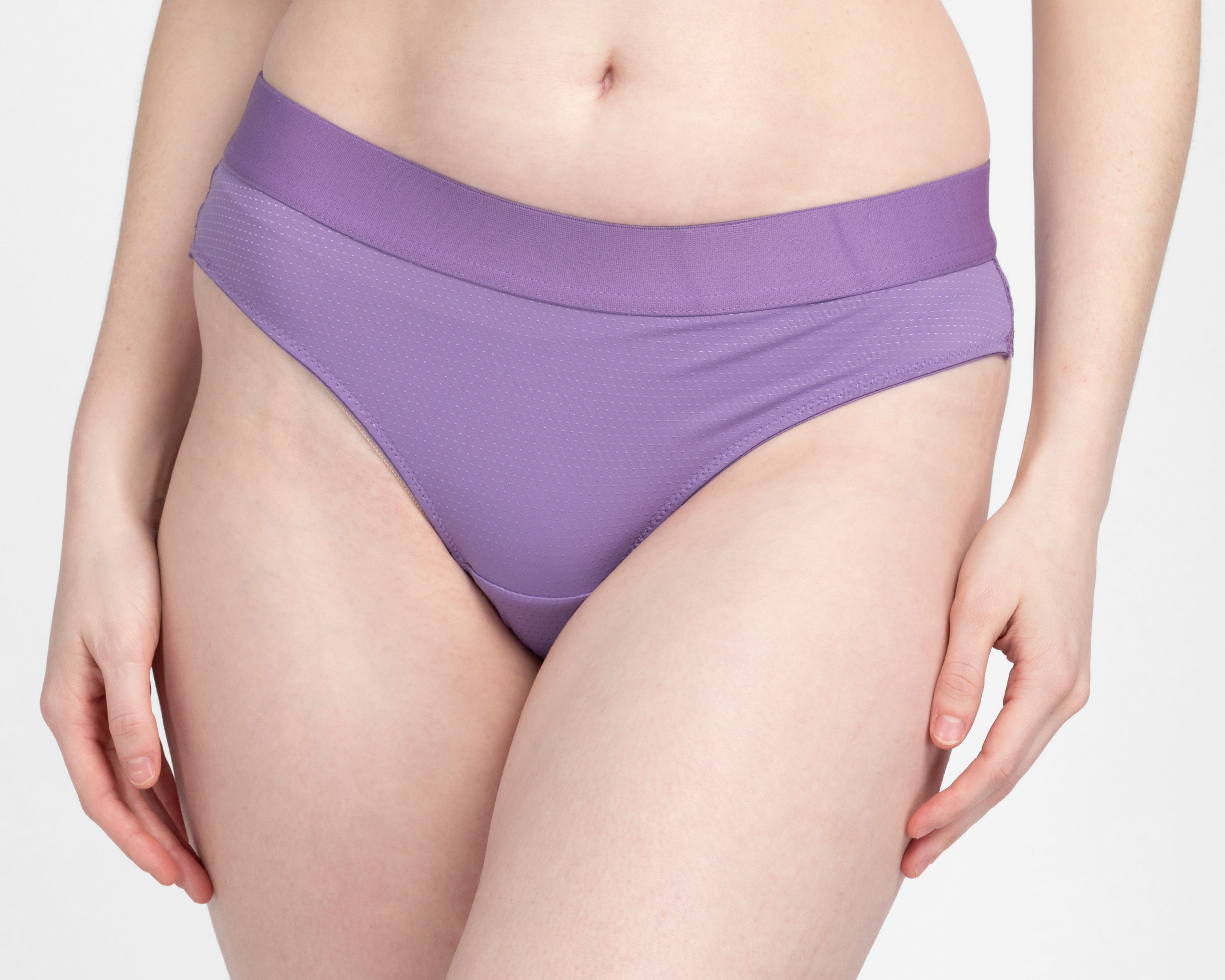 Foto 5 pulgar | Foto 4 | Coordinado de Encaje Copa Completa Morado Carnival