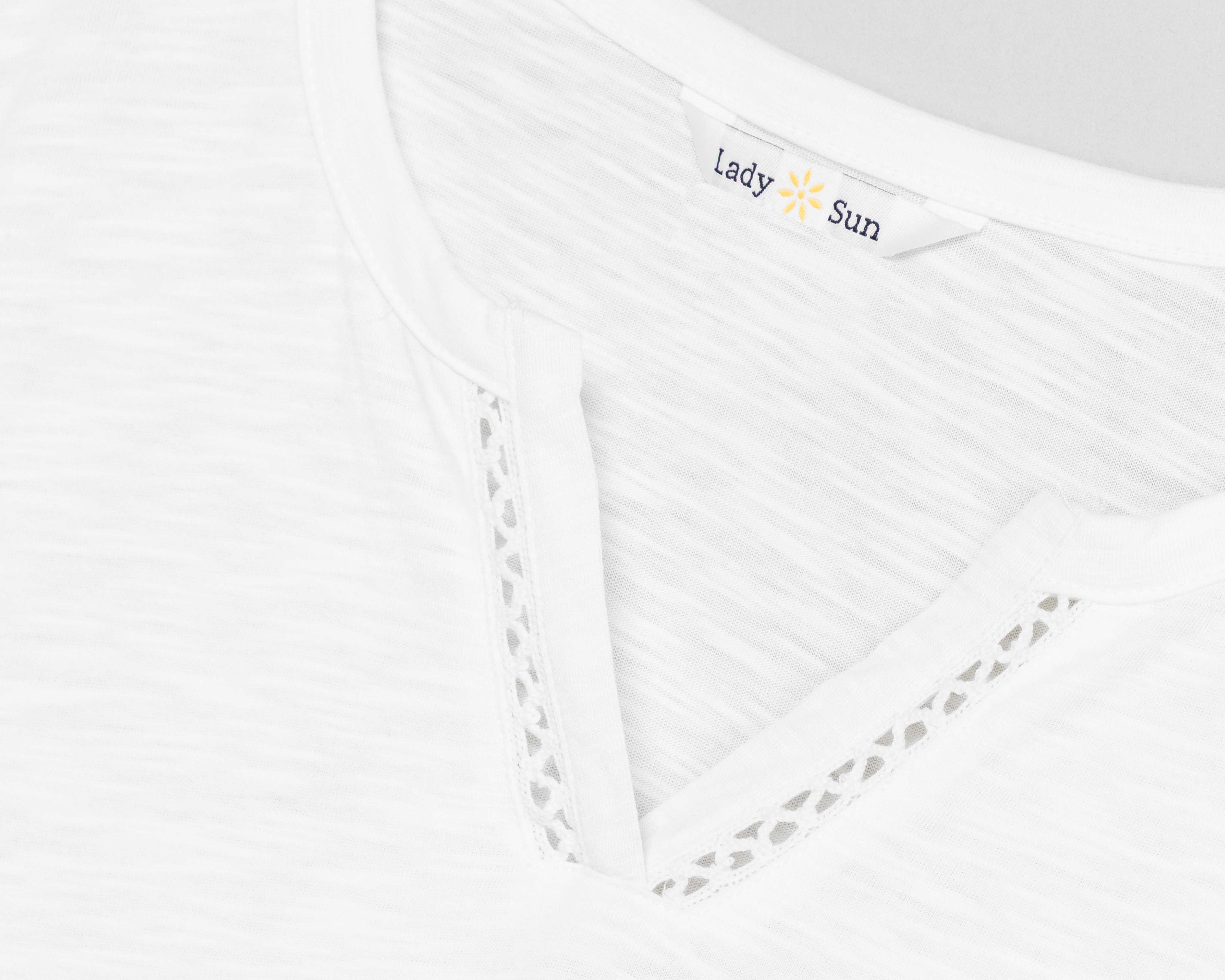 Foto 3 | Foto 3 | Playera Blanca Lady Sun para Mujer