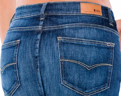 Foto 5 | Foto 5 | Falda Corta Oggi Azul para Mujer