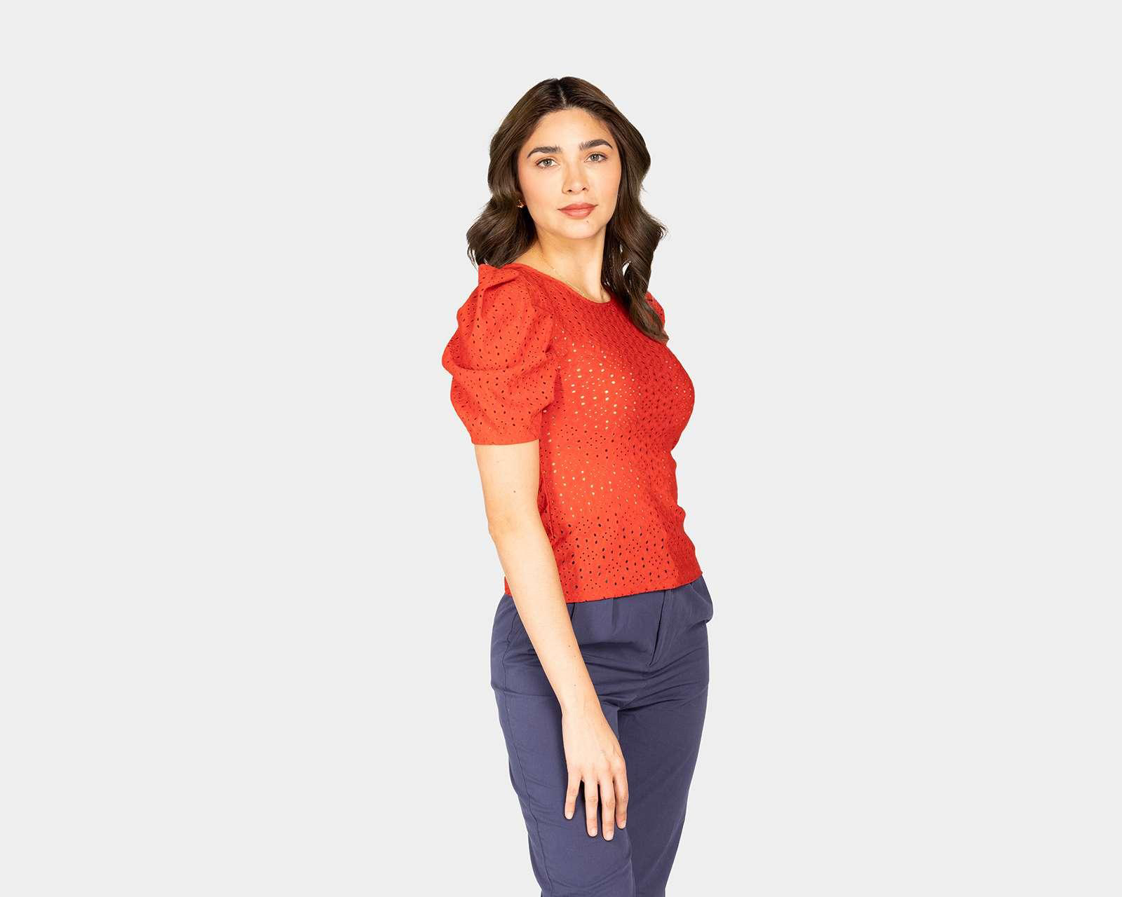 Blusa Sahara Manga Corta para Mujer