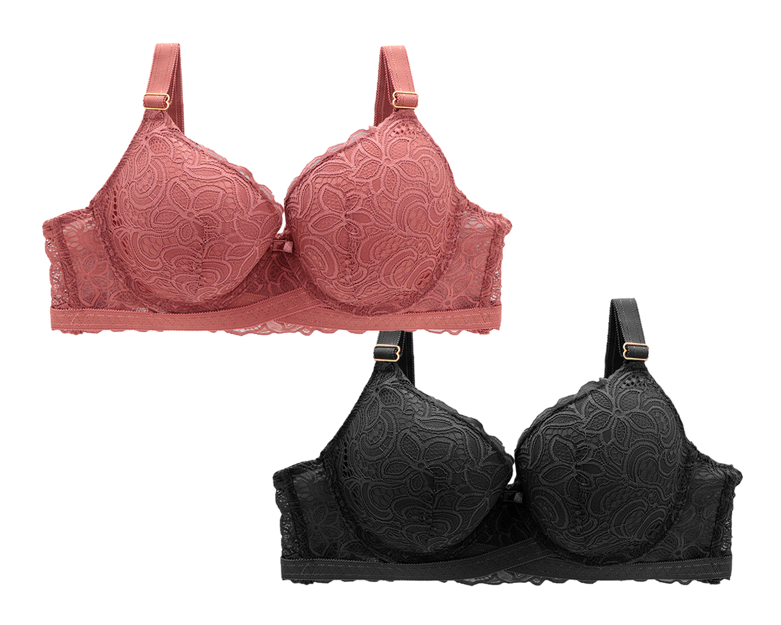 Foto 2 pulgar | Foto 1 | Brasier Carnival para Mujer 2 Pack