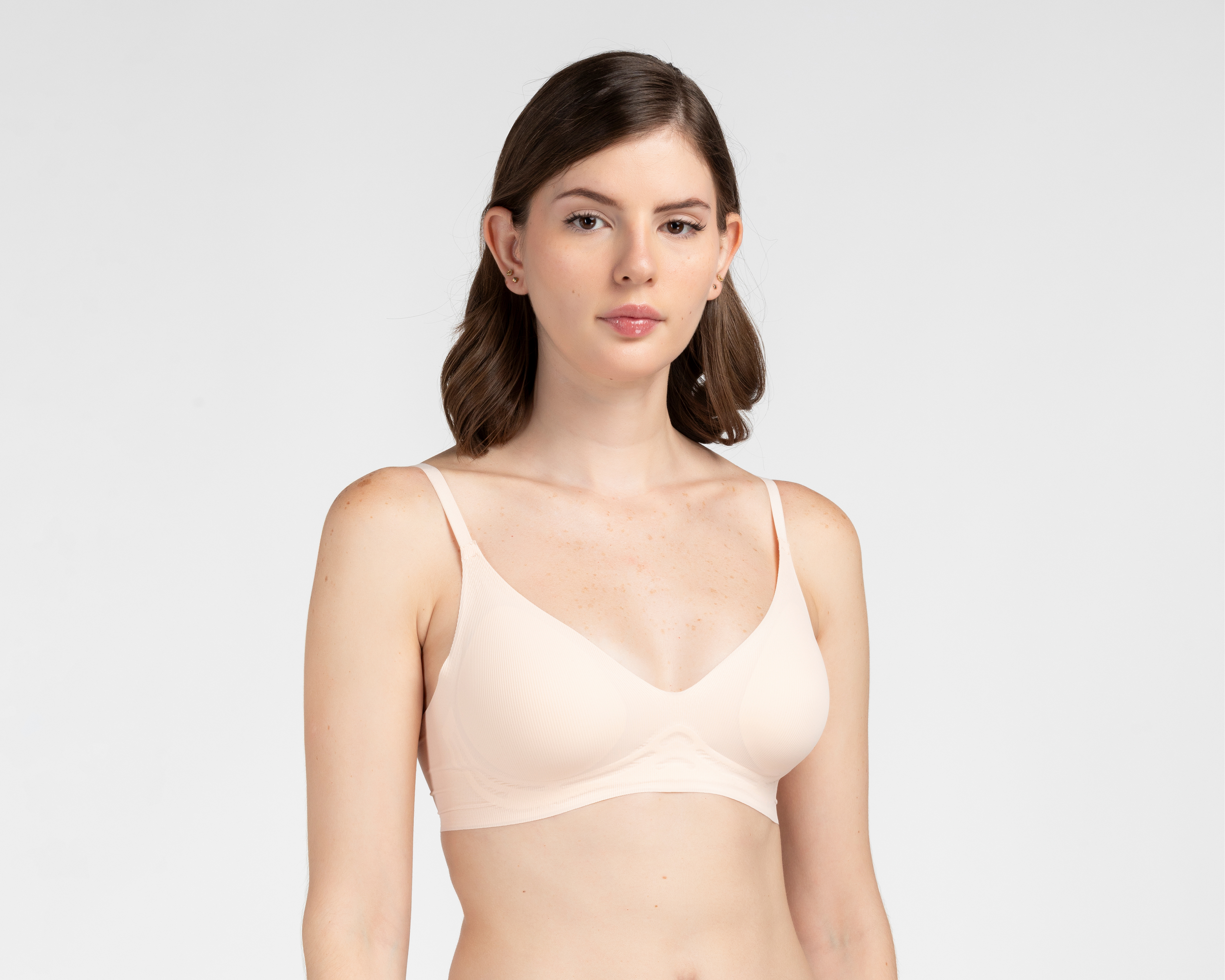 Brasier Media Copa Rosa Pinku para Mujer