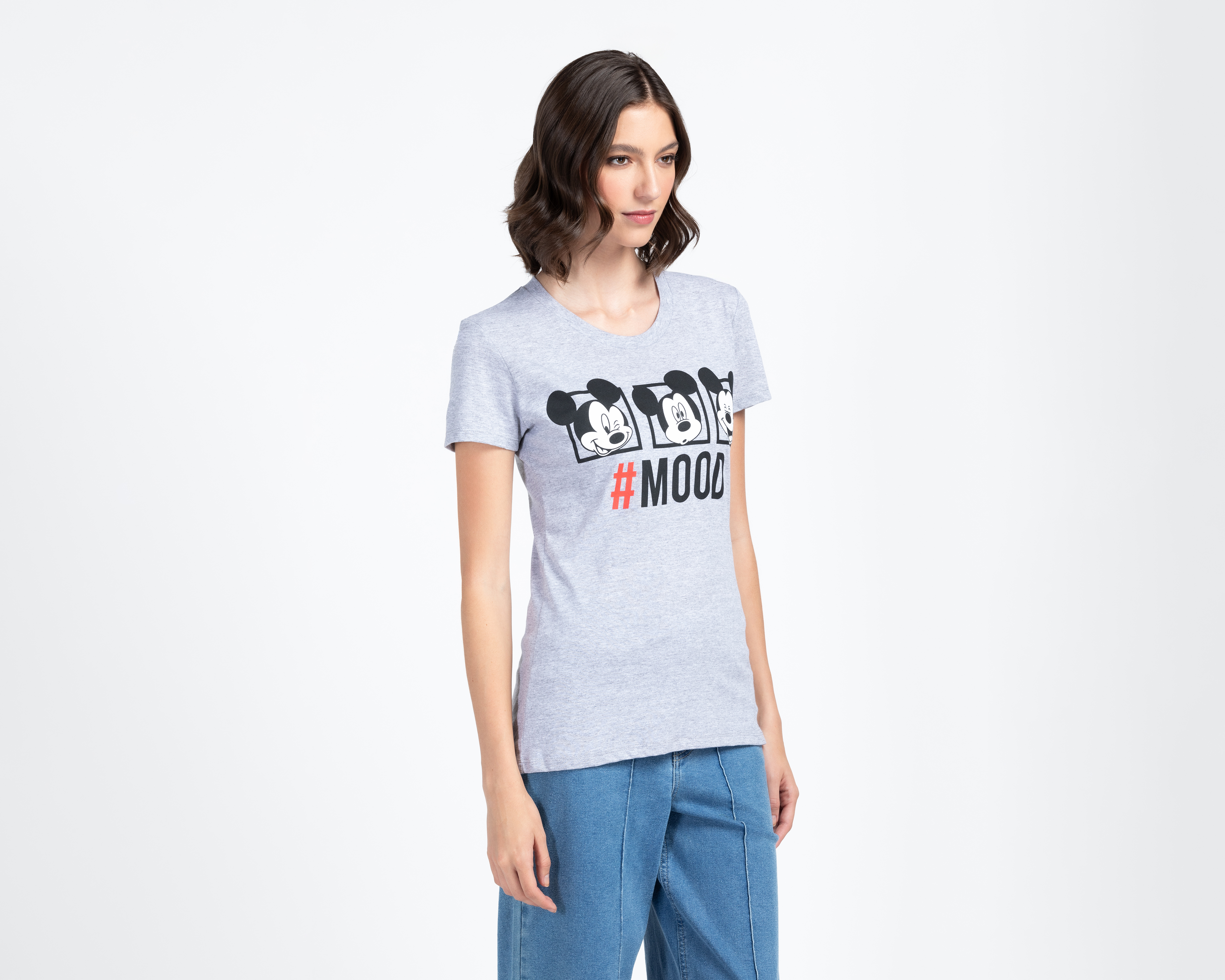 Foto 2 pulgar | Foto 1 | Playera Disney Mickey Mouse para Mujer