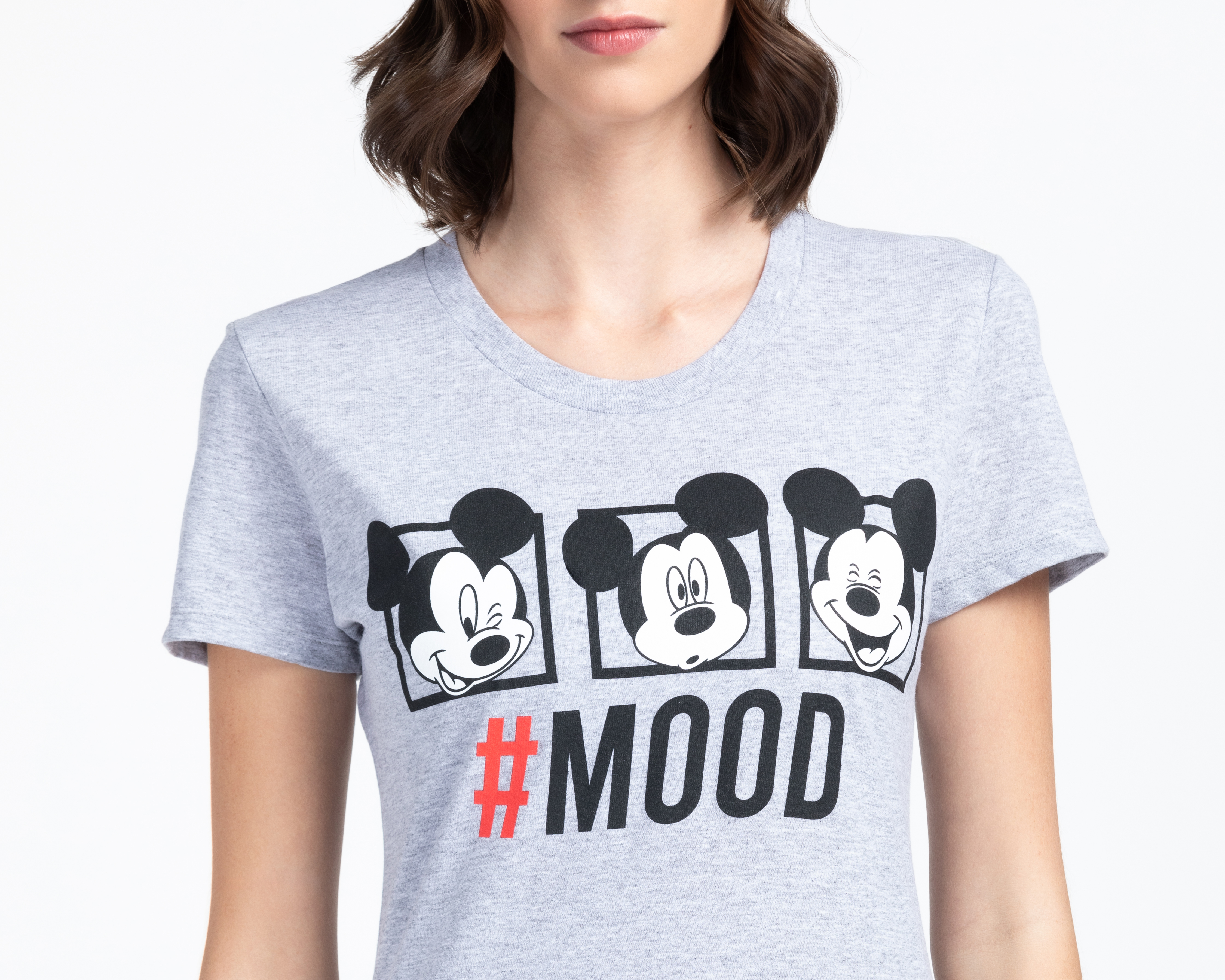 Foto 4 pulgar | Foto 3 | Playera Disney Mickey Mouse para Mujer