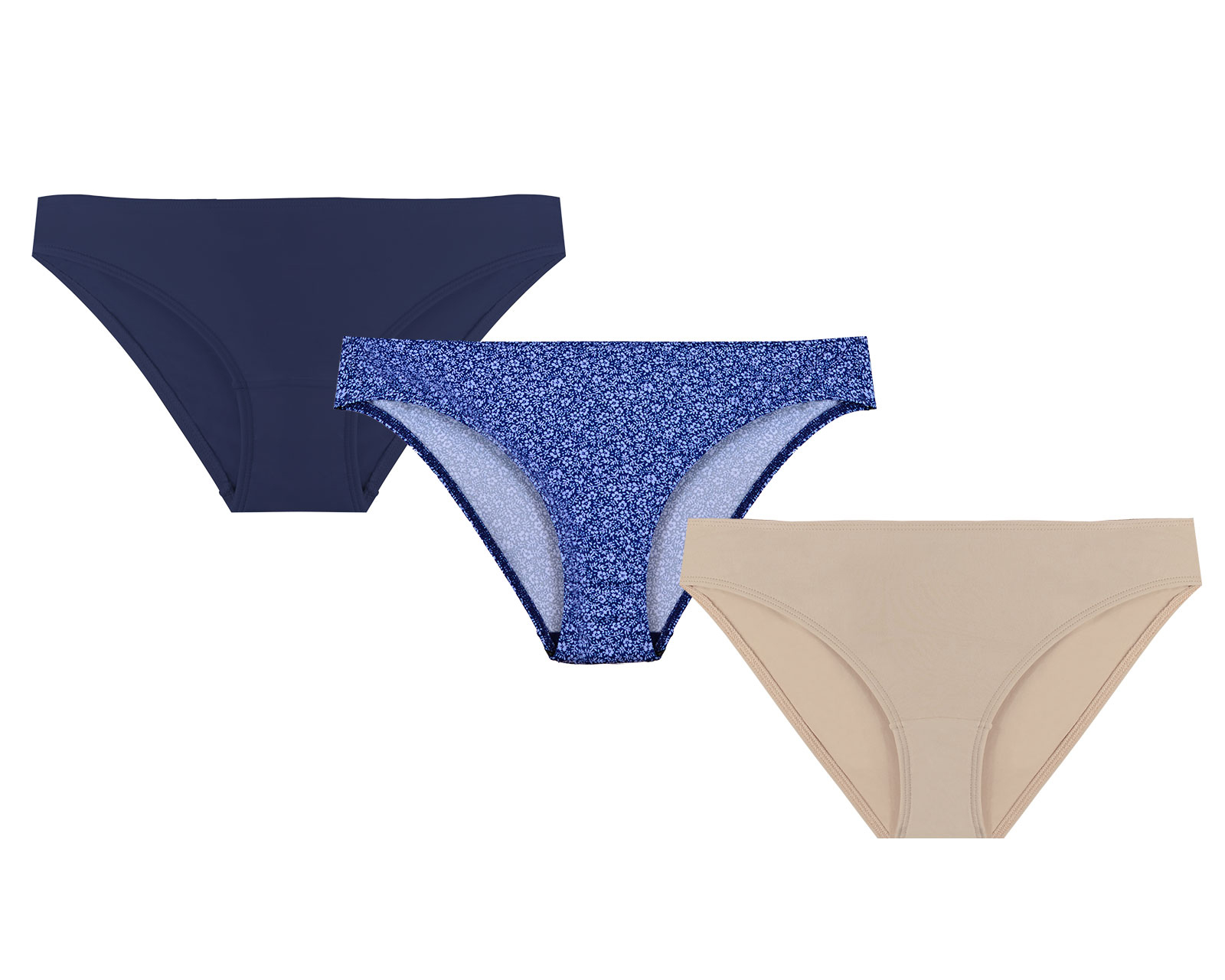 Foto 2 pulgar | Foto 1 | Bikini Vicky Form para Mujer 3 Pack