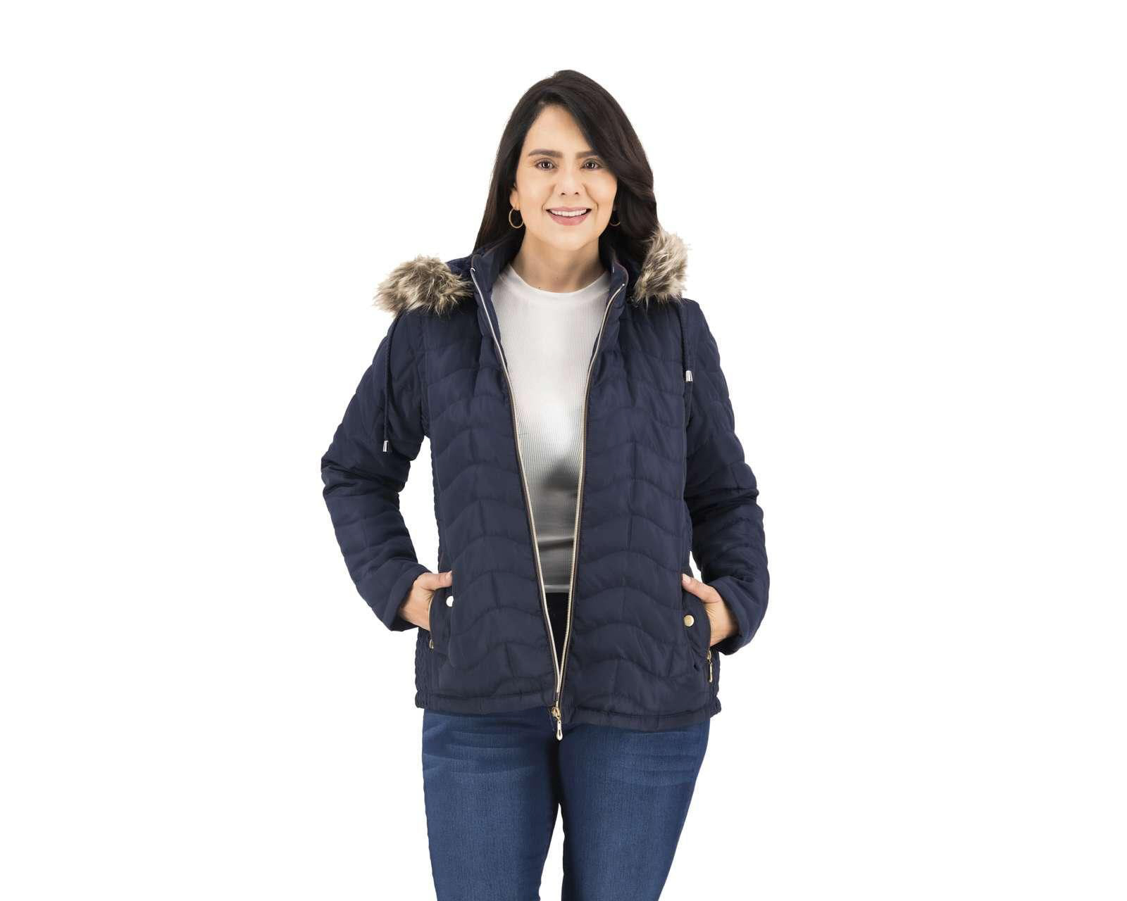 Chamarra Azul  Sahara para Mujer