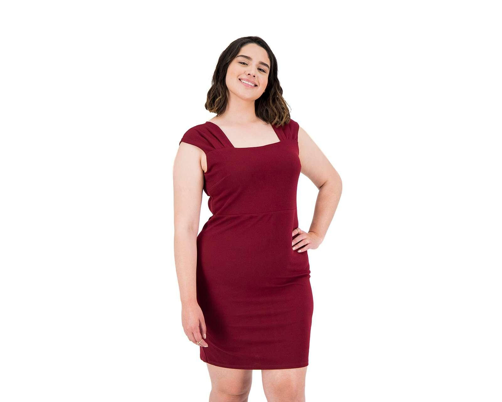 Foto 4 | Foto 4 | Vestido Sahara Formal Tinto