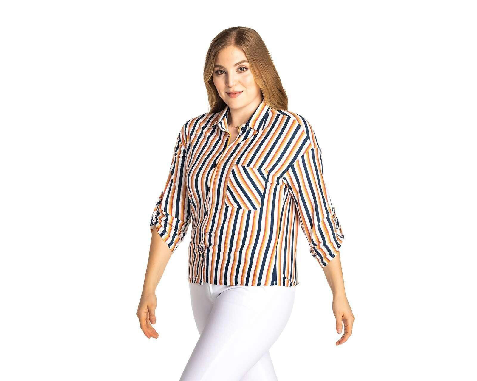 Foto 4 | Foto 4 | Blusa Thinner a Rayas con Botones