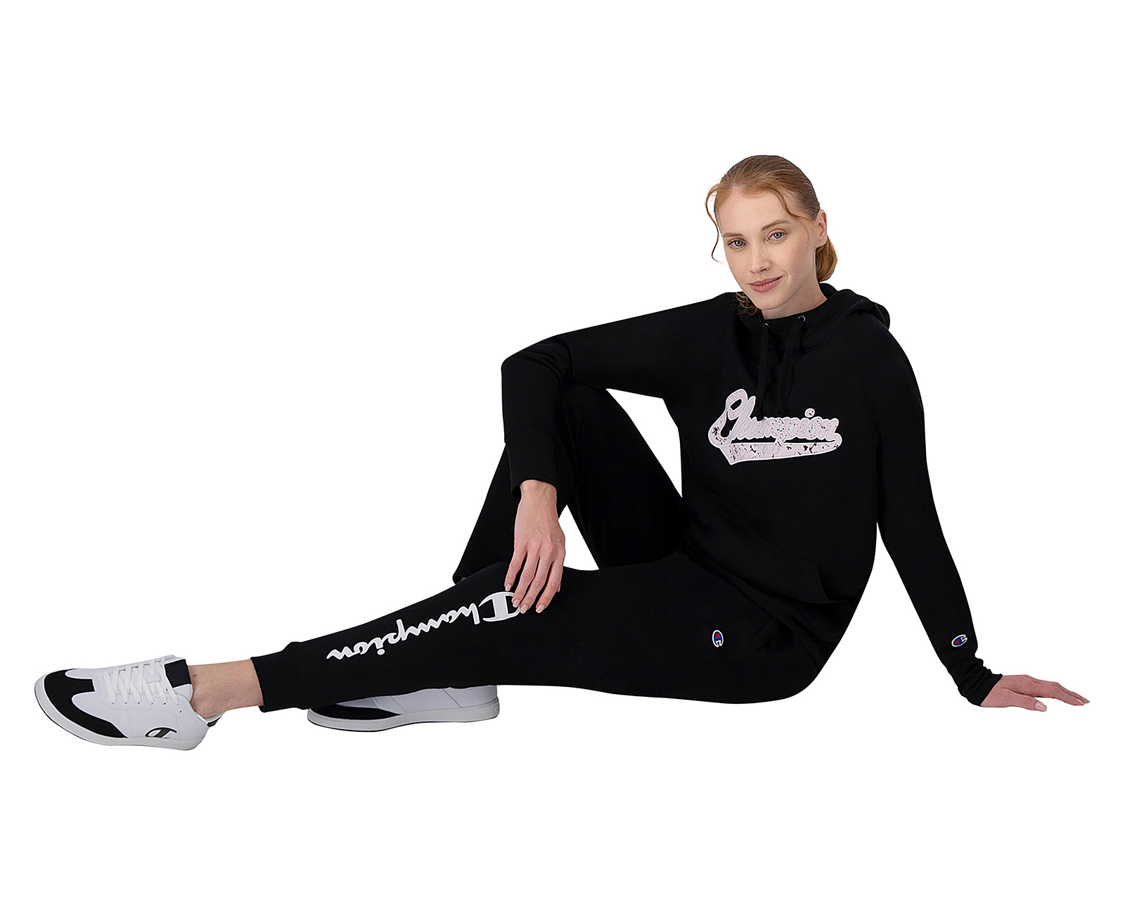 Foto 4 pulgar | Foto 3 | Sudadera con Capucha Champion para Mujer