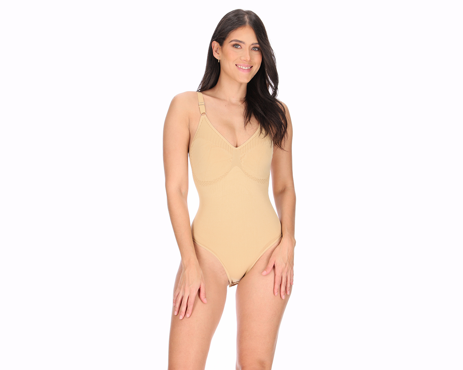 Body con Compresión Control Secrets Nude para Mujer