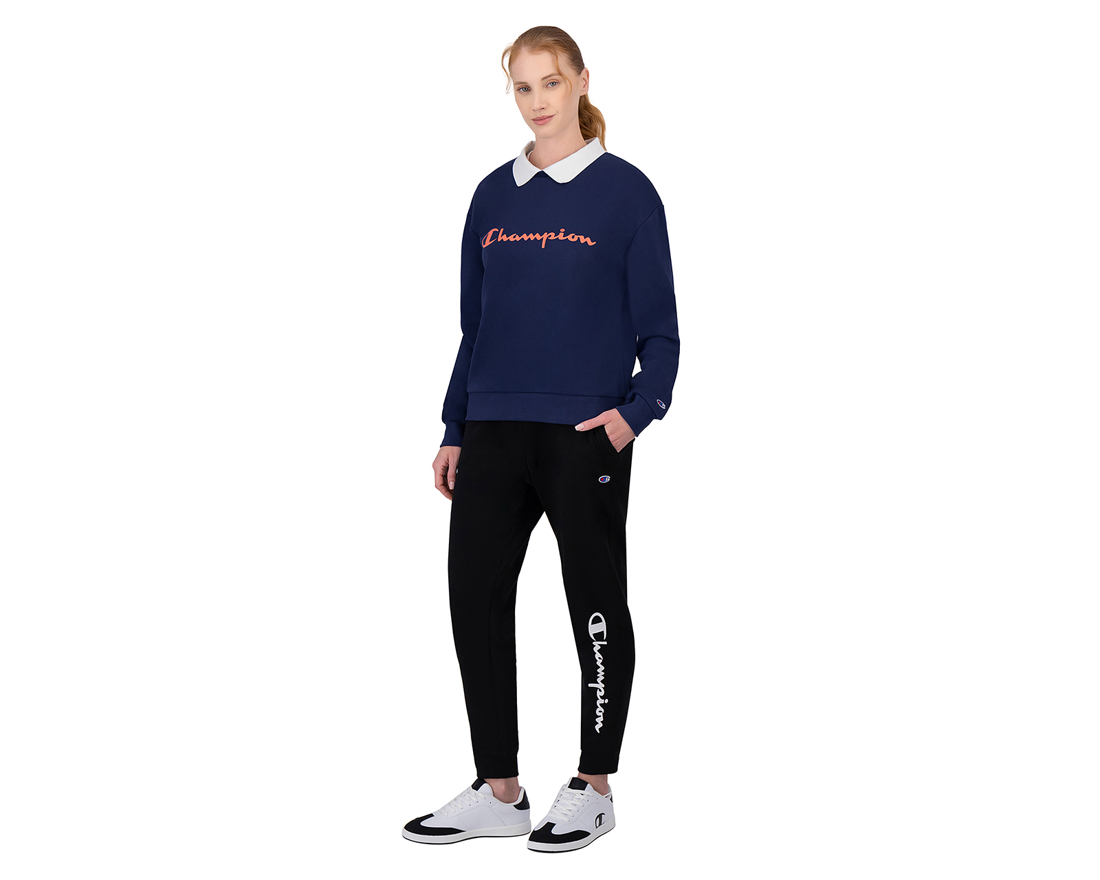 Sudadera Deportiva Champion Crew Neck para Mujer