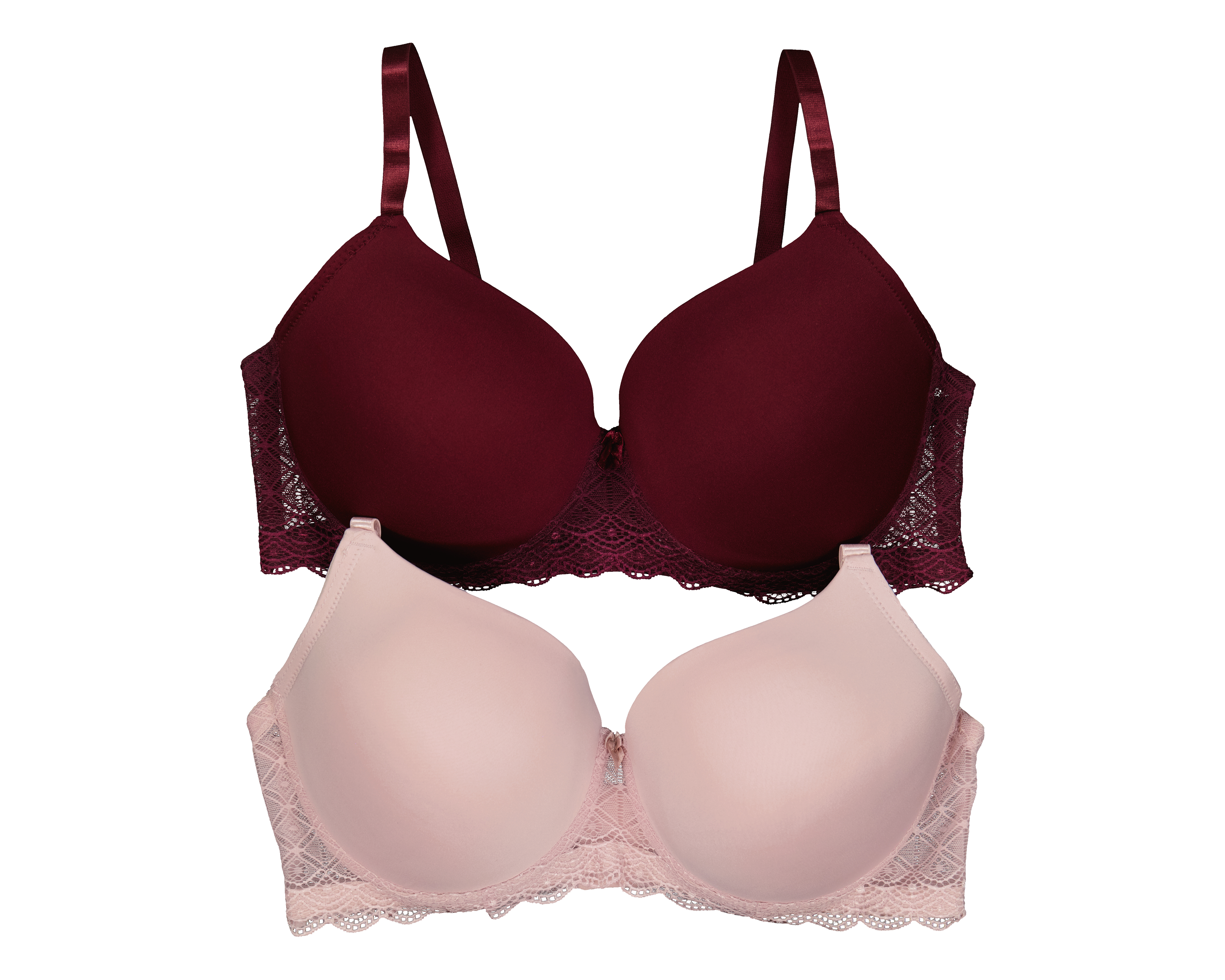 Foto 1 | Foto 1 | Brasier Copa Completa con Encaje Carnival 2 Pack