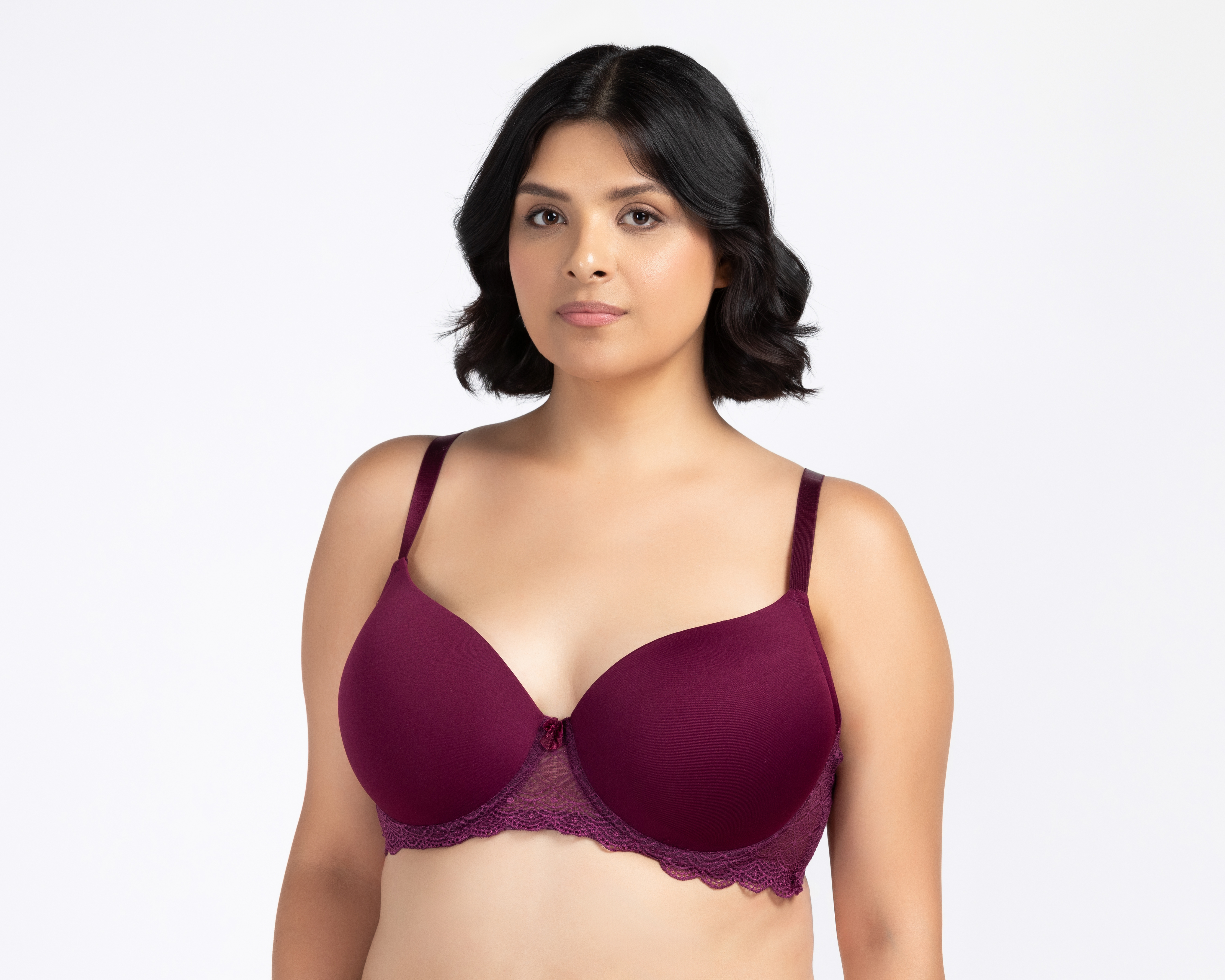 Foto 2 | Foto 2 | Brasier Copa Completa con Encaje Carnival 2 Pack