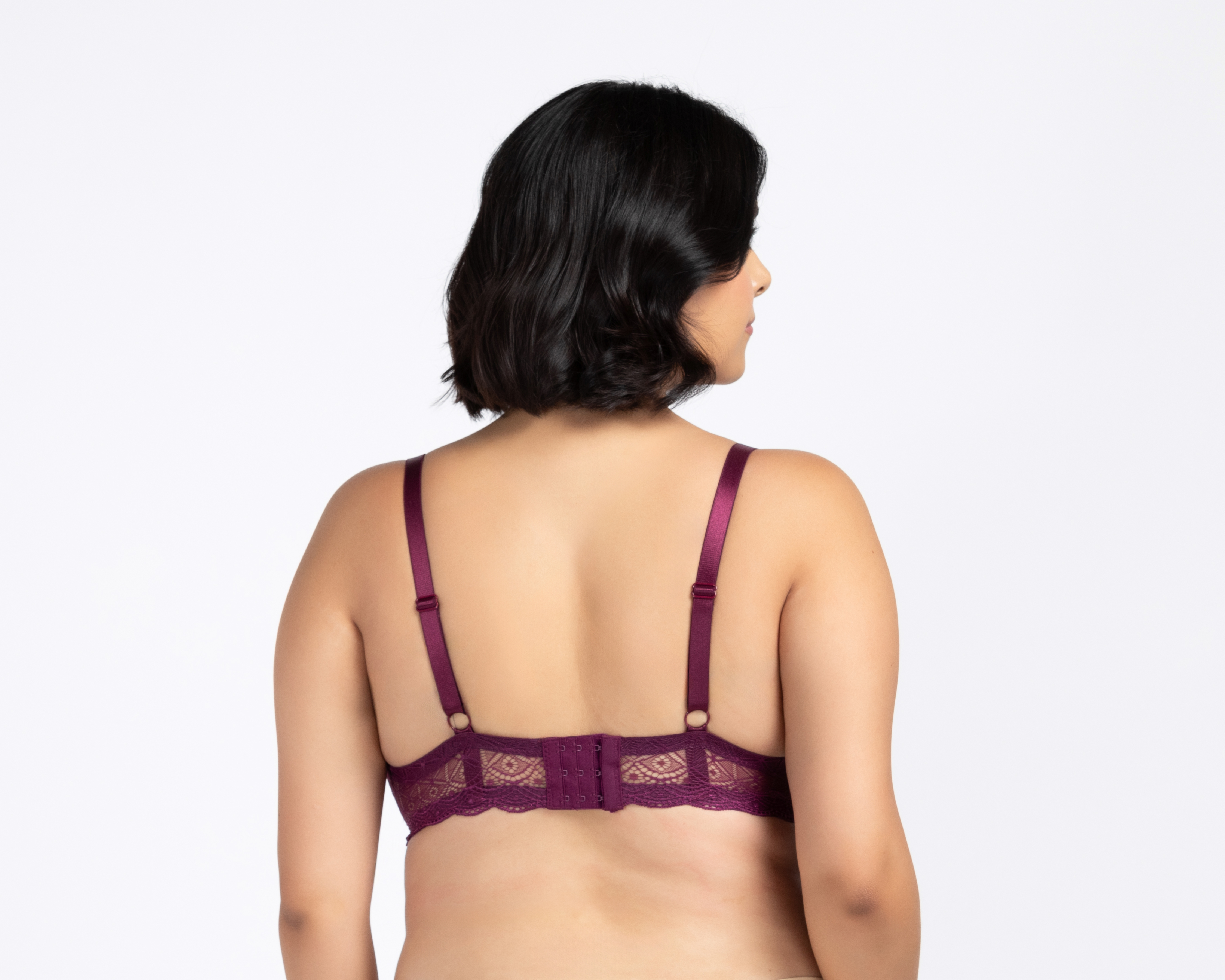 Foto 4 pulgar | Foto 3 | Brasier Copa Completa con Encaje Carnival 2 Pack