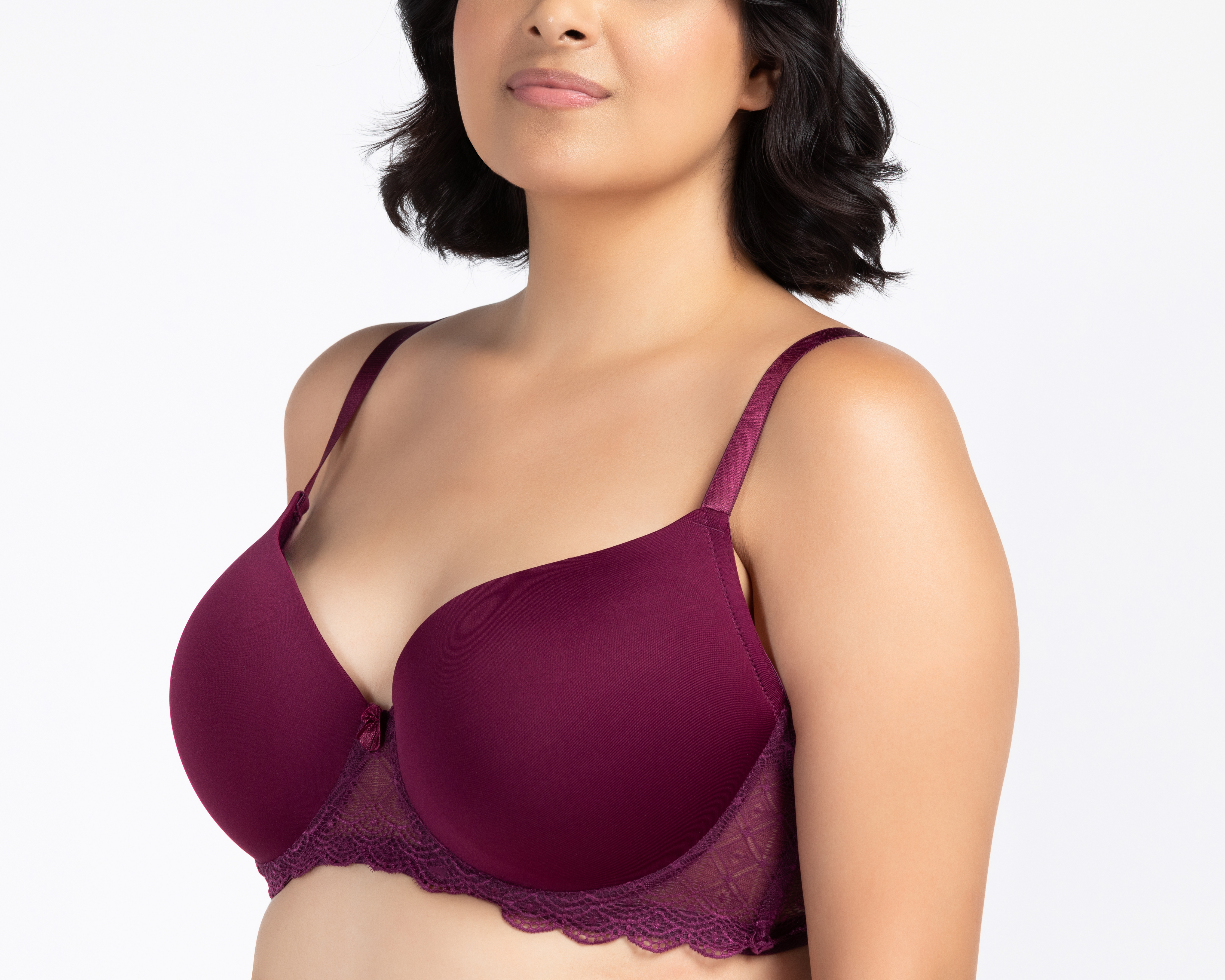 Foto 4 | Foto 4 | Brasier Copa Completa con Encaje Carnival 2 Pack