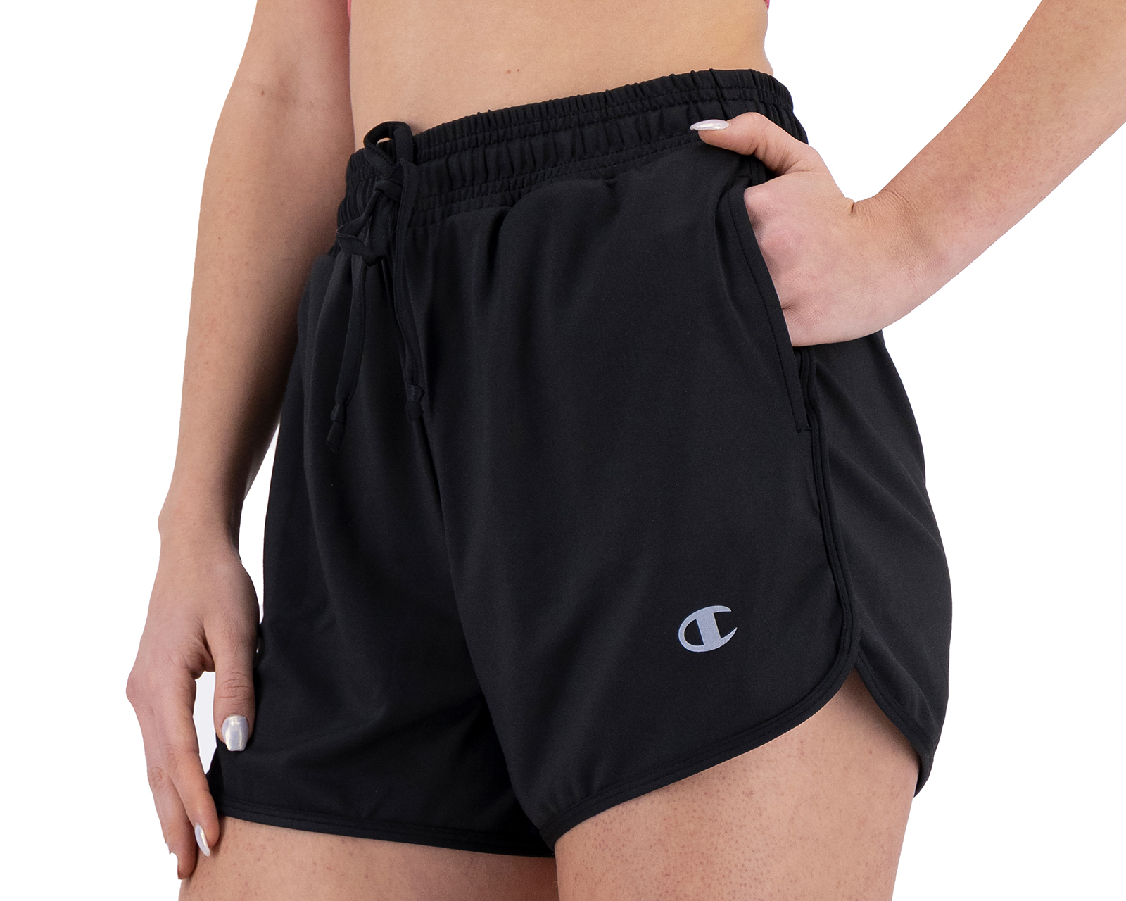 Foto 4 pulgar | Foto 3 | Short de Entrenamiento Champion para Mujer