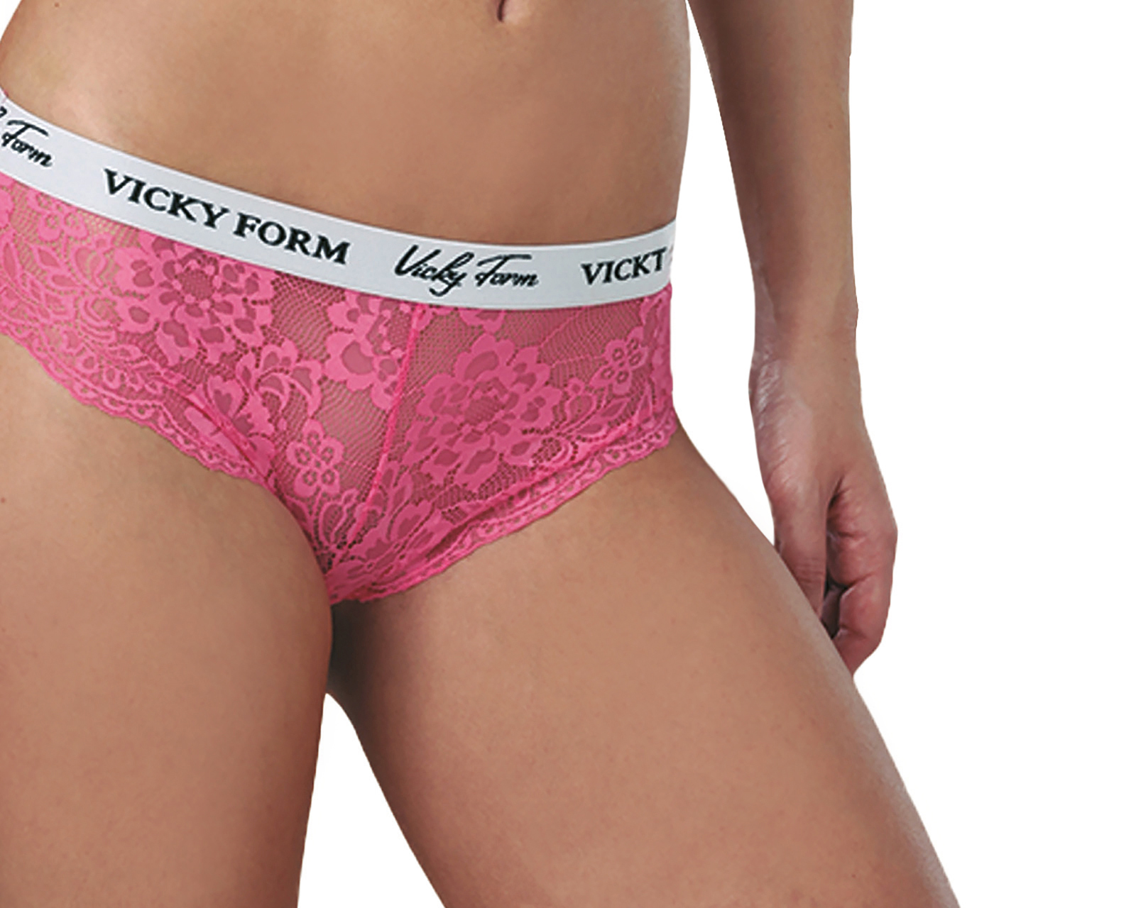 Foto 4 pulgar | Foto 3 | Bikini de Encaje Vicky Form para Mujer