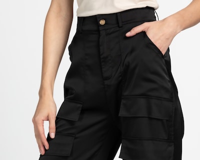 Foto 4 | Foto 4 | Pantalón Ancho Jennifer Lopez Negro para Mujer