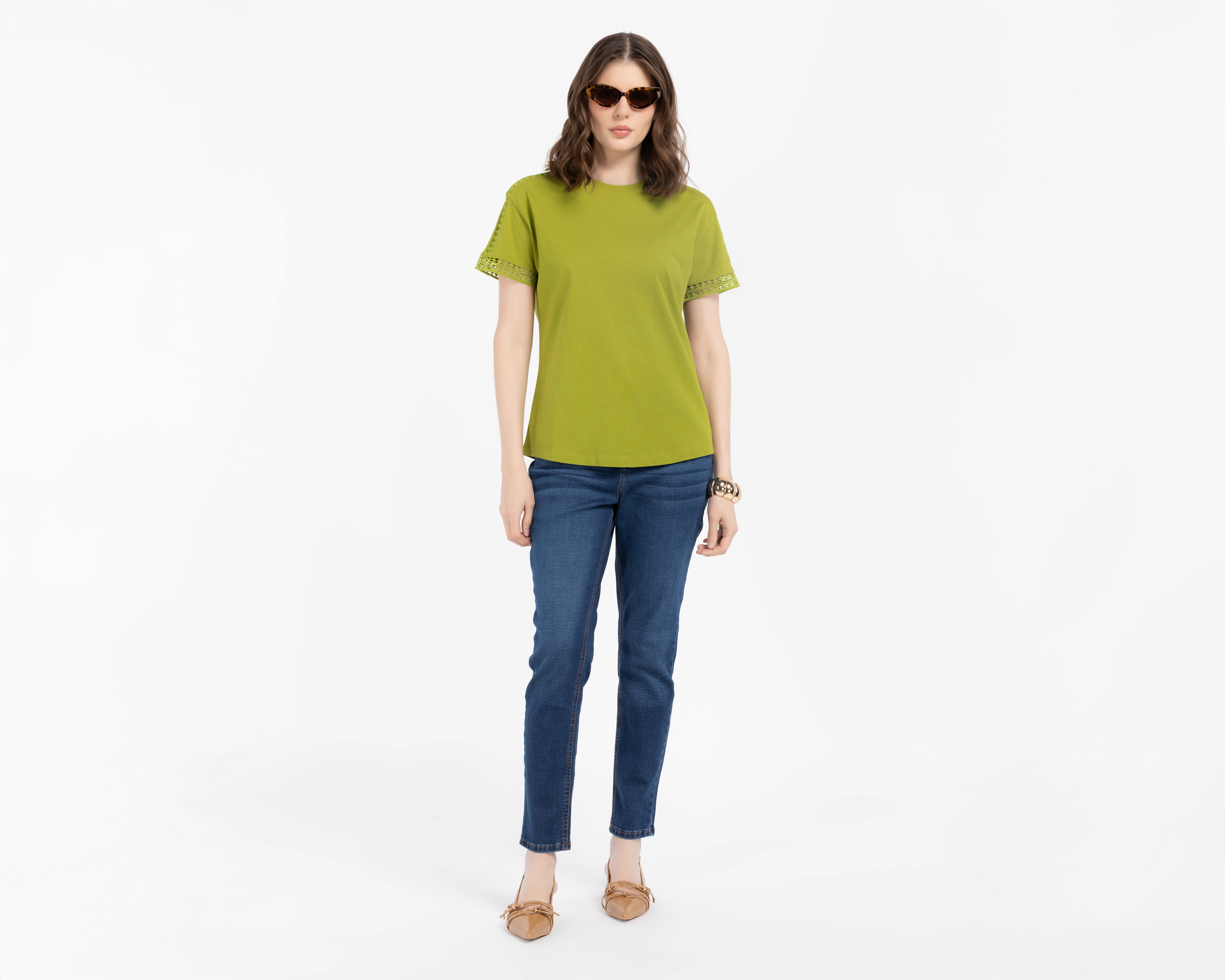 Foto 2 | Foto 2 | Playera Manga Corta Lady Sun para Mujer