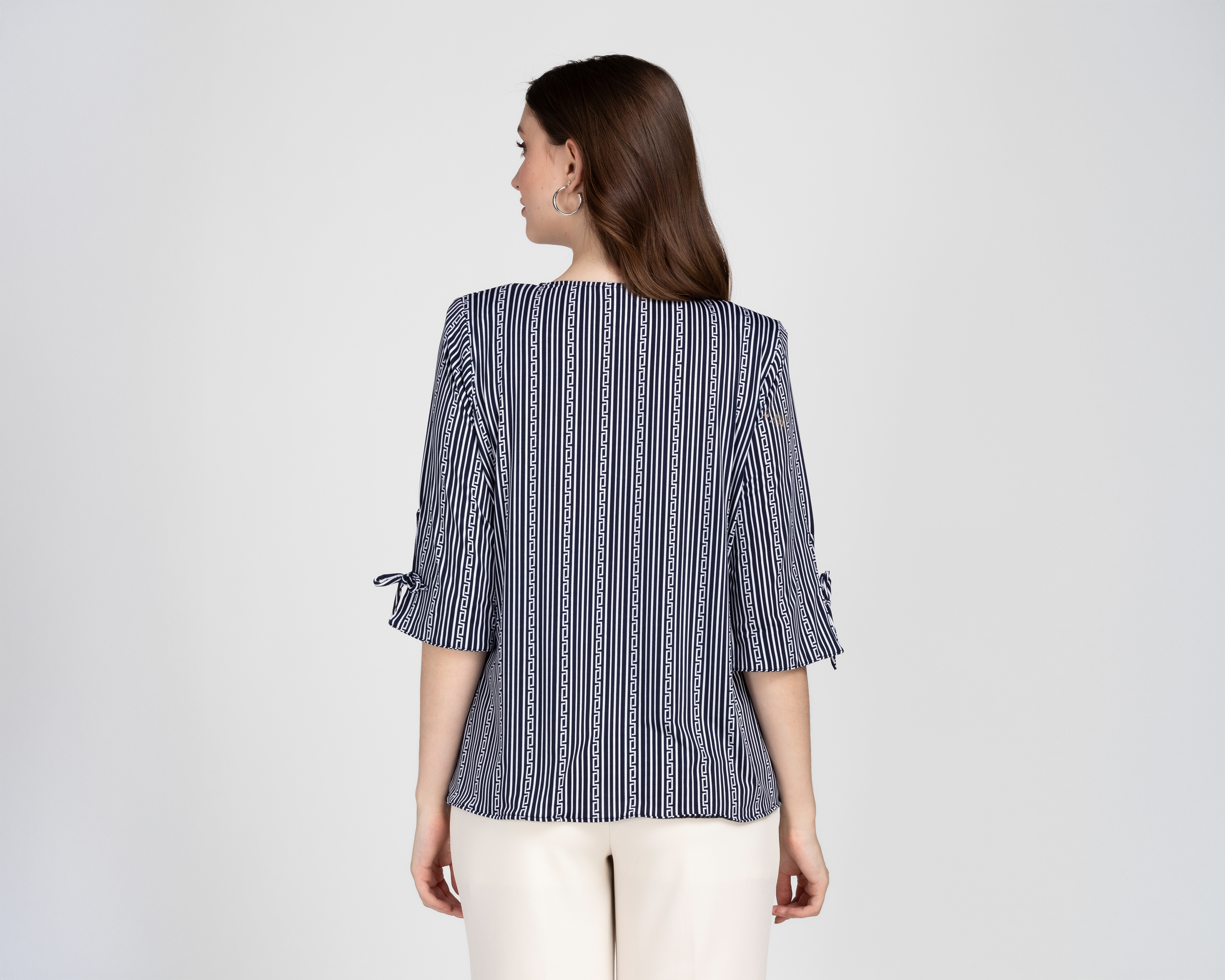 Foto 4 pulgar | Foto 3 | Blusa Paloma a Rayas para Mujer