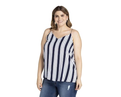 Foto 5 | Foto 5 | Blusa Refill sin Manga Escote V