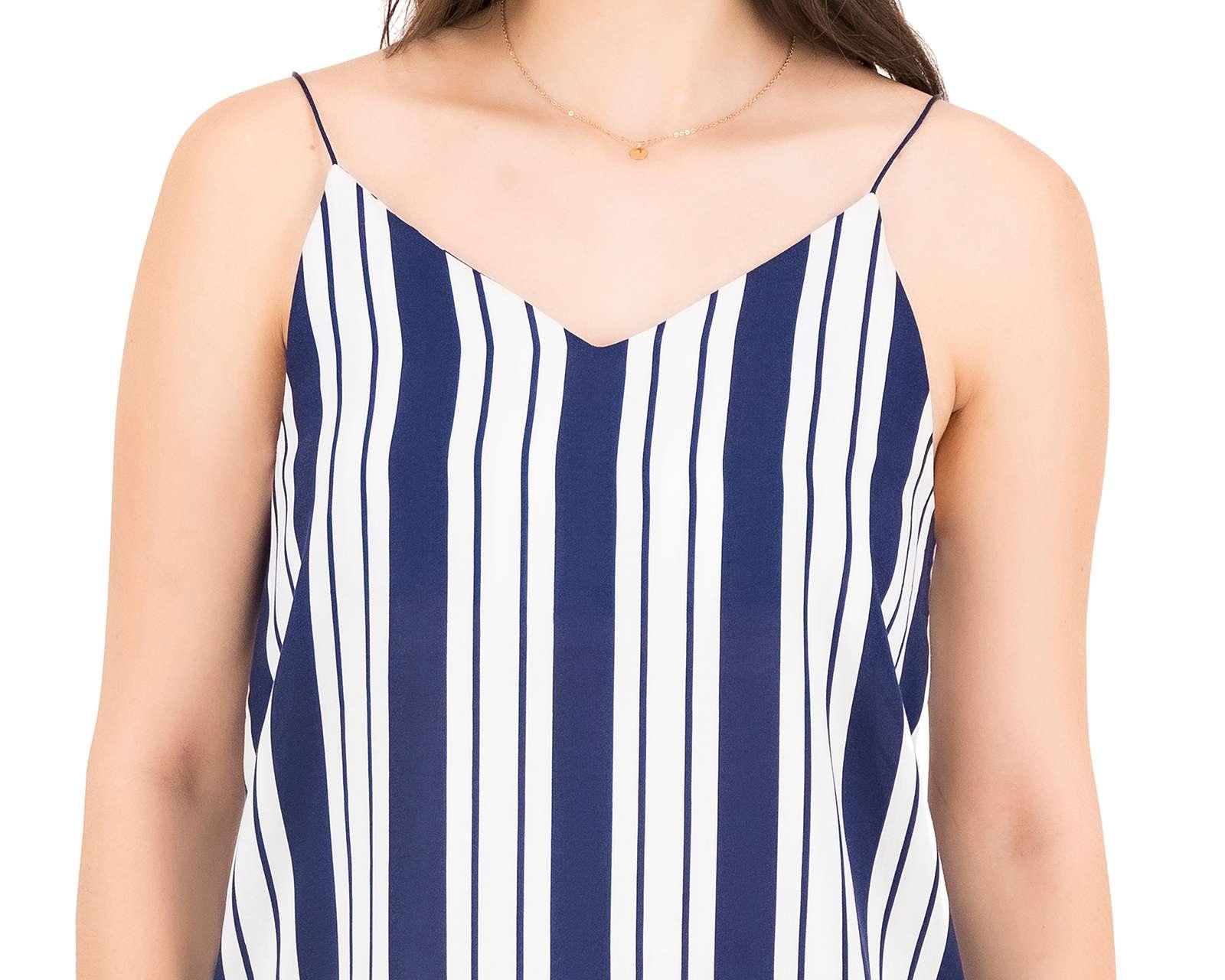 Foto 8 pulgar | Foto 7 | Blusa Refill sin Manga Escote V