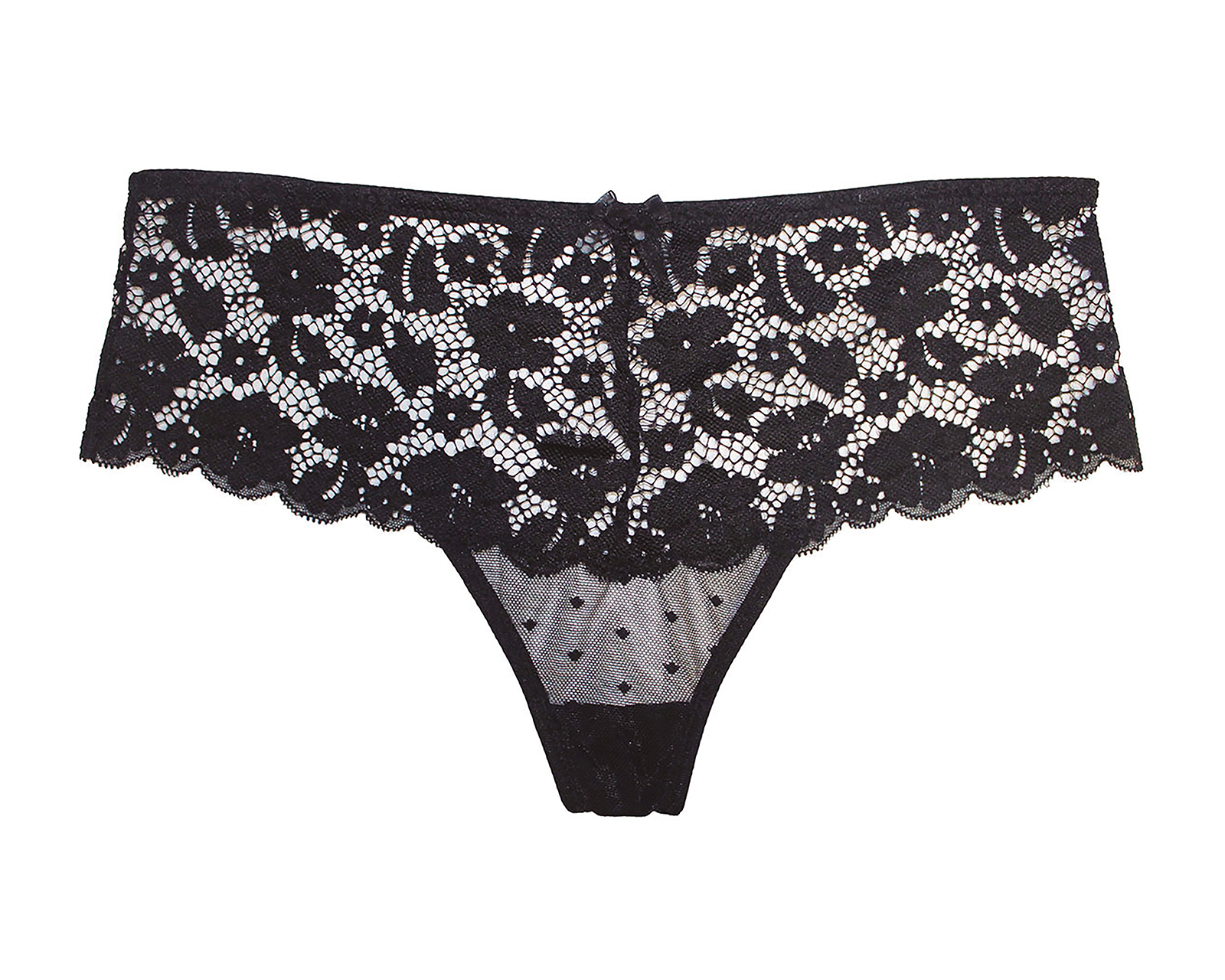 Tanga con Encaje Vicky Form para Mujer
