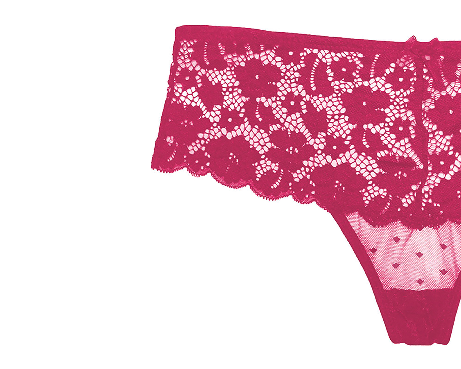 Foto 4 pulgar | Foto 3 | Tanga con Encaje Vicky Form para Mujer