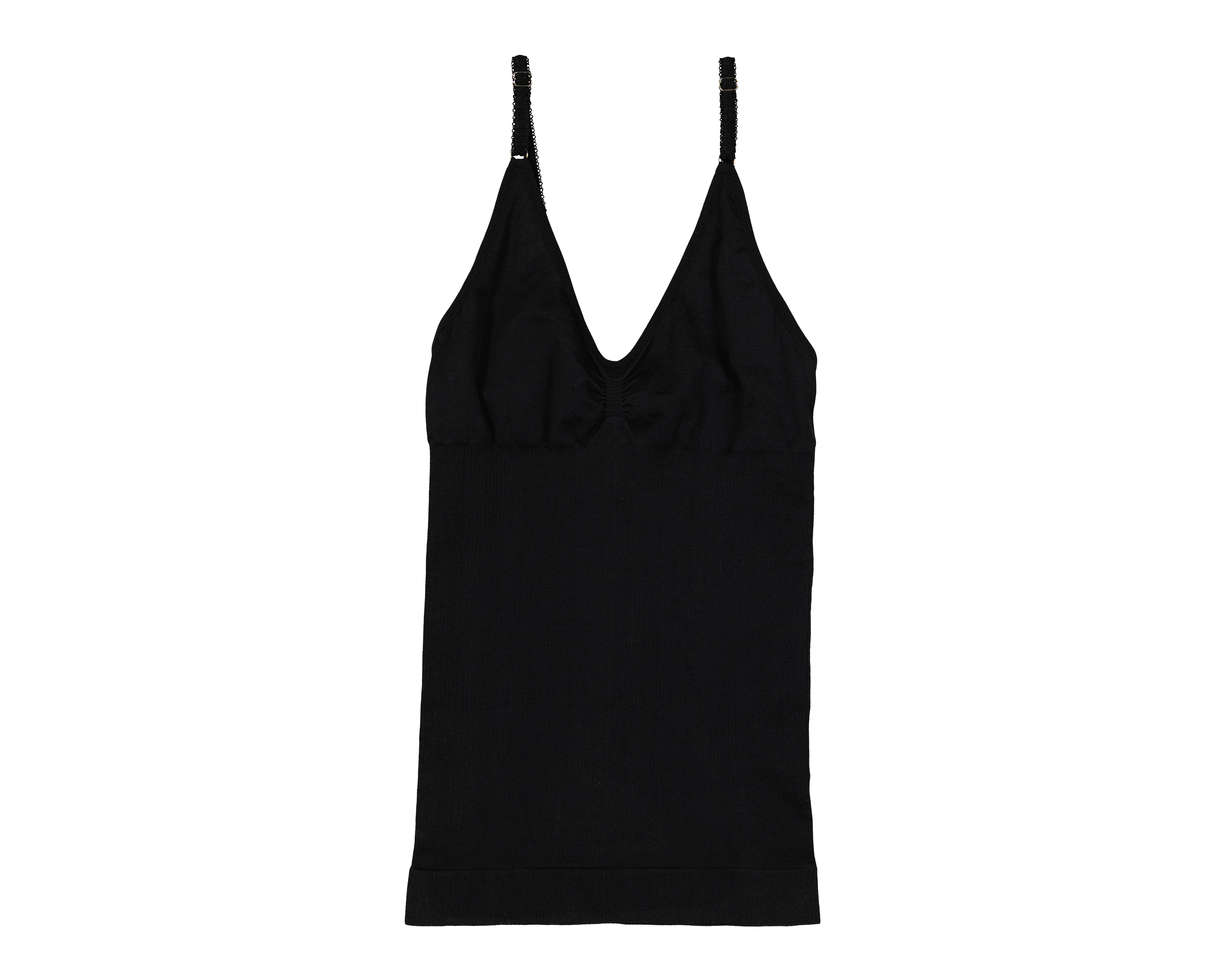 Camiseta Control Secrets Negra para Mujer